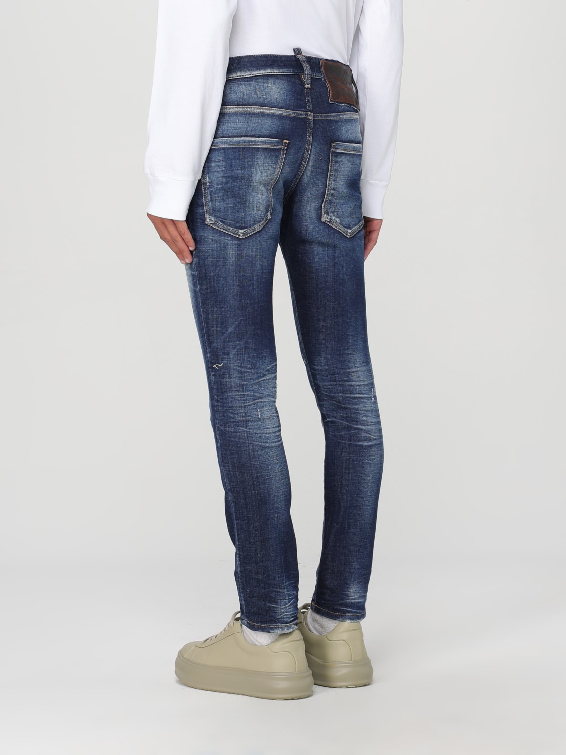 DSQUARED2 JEANS: Pants men Dsquared2, Blue - Img 2