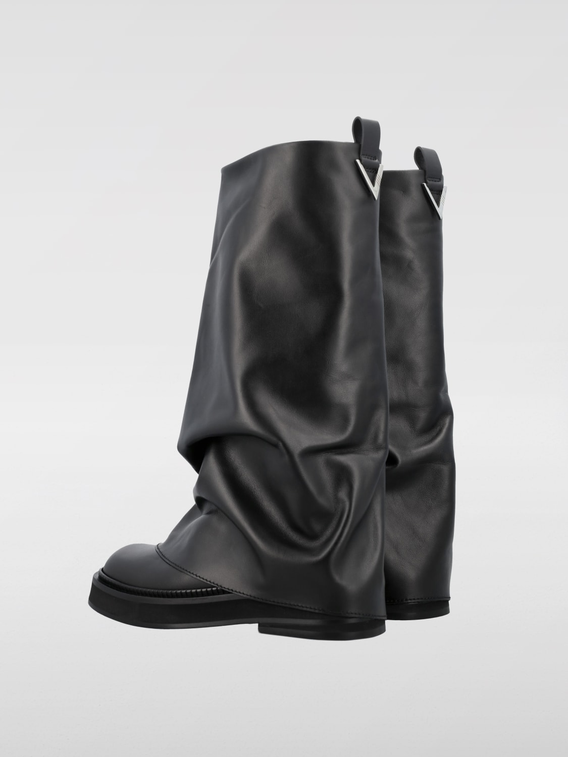 ロングブーツ THE ATTICO The Attico Boots Black (241WSH00798 LBT019AA100) THE ATTICO Morgan High Boot in Black | FWRD