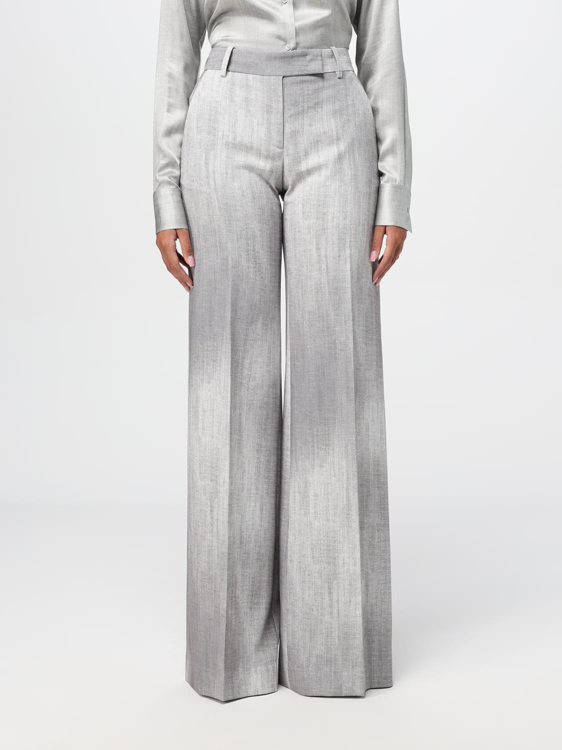 ERMANNO SCERVINO PANTS: Pants woman Ermanno Scervino, Grey - Img 1