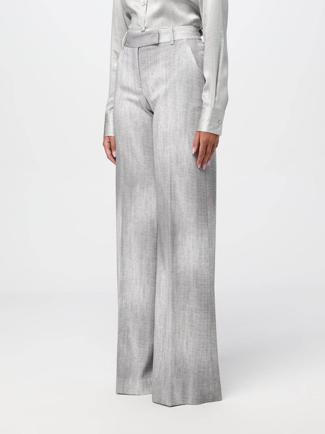 ERMANNO SCERVINO PANTS: Pants woman Ermanno Scervino, Grey - Img 4