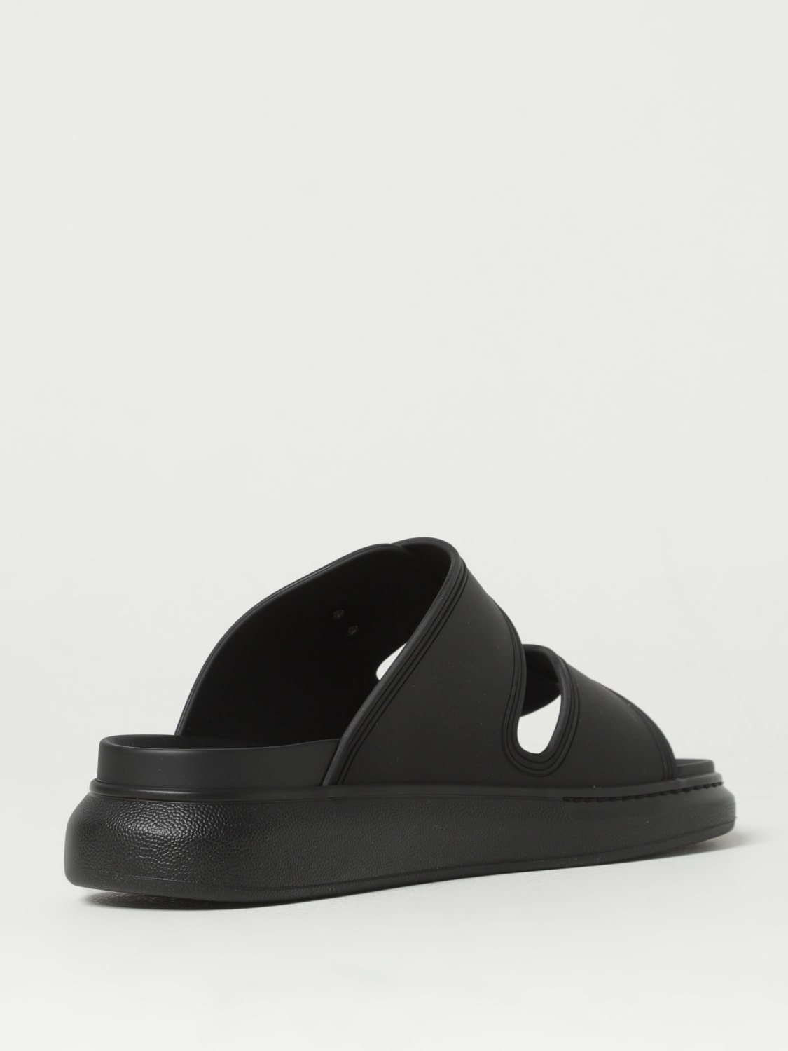 ALEXANDER MCQUEEN SANDALS: Shoes men Alexander McQueen, Black - Img 3