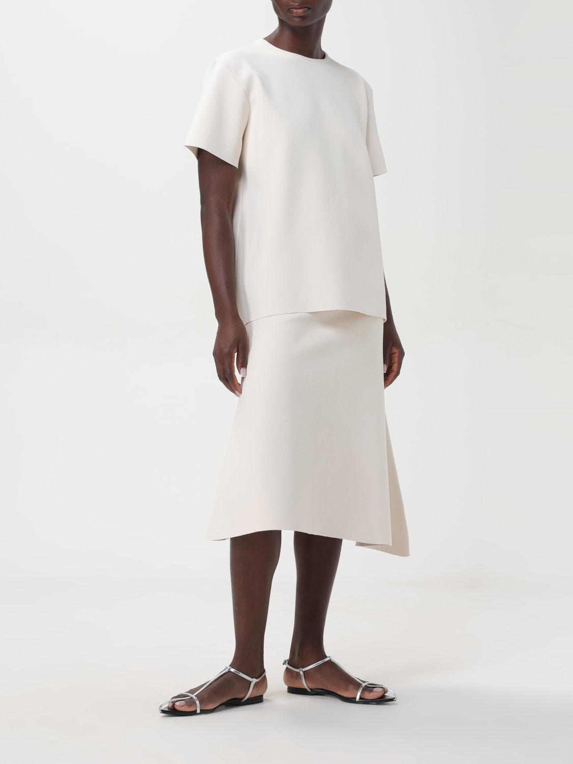 JIL SANDER SKIRT: Skirt woman Jil Sander, Blush Pink - Img 2