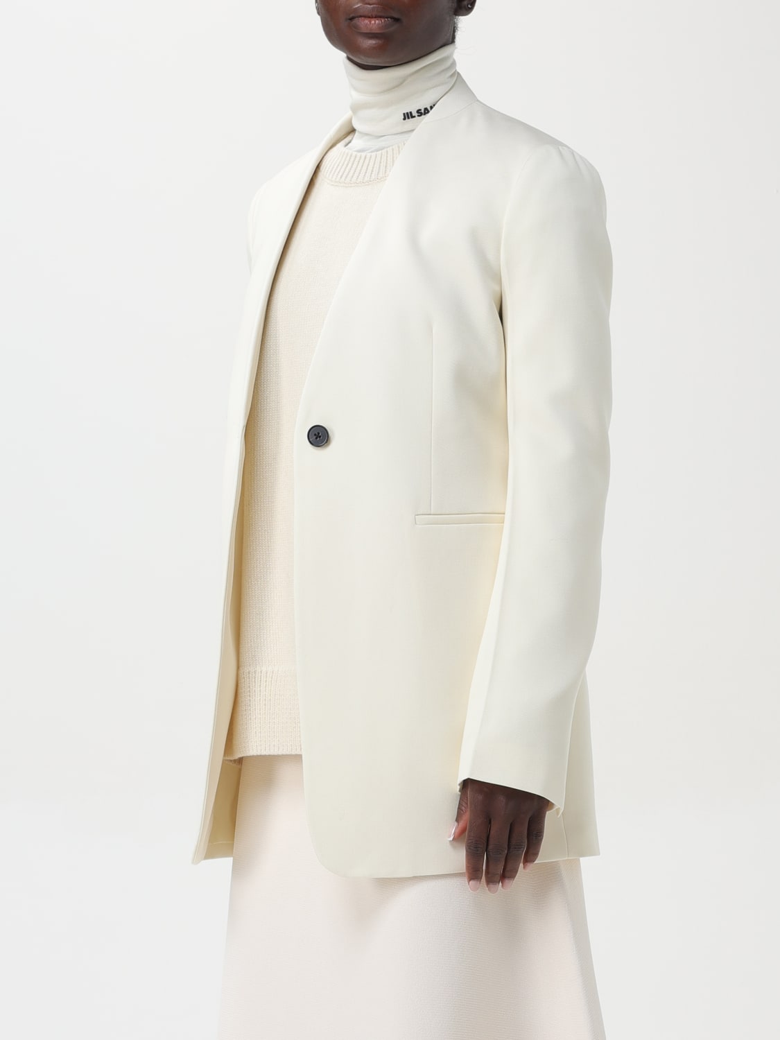 JIL SANDER BLAZER: Blazer damen Jil Sander, Puder - Img 4