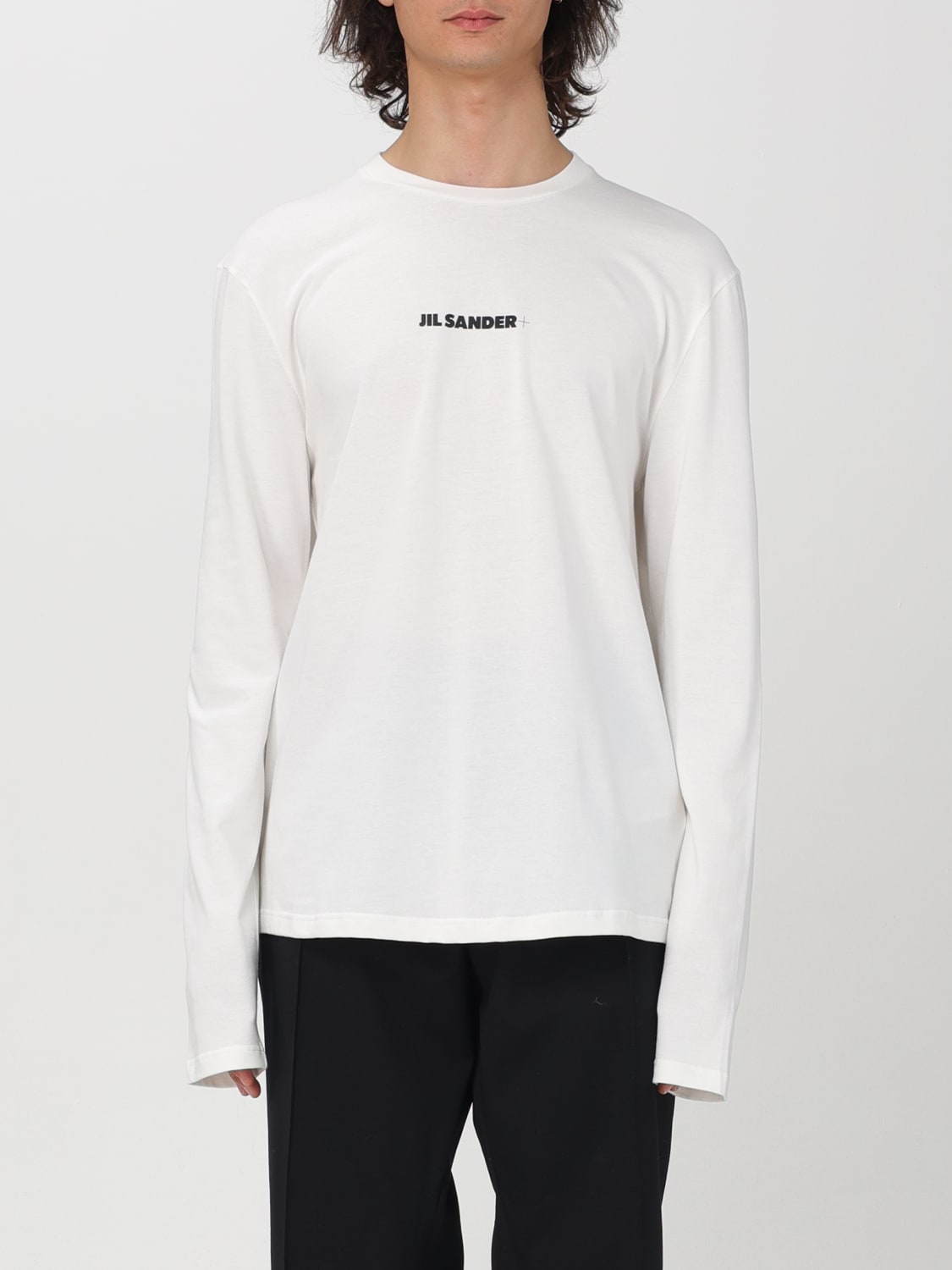 Giglio T-shirt con mini logo Jil Sander