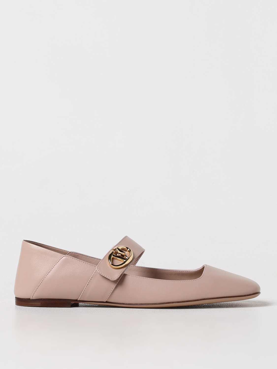 VALENTINO GARAVANI BALLET FLATS: Ballet flats woman Valentino Garavani, Beige - Img 1