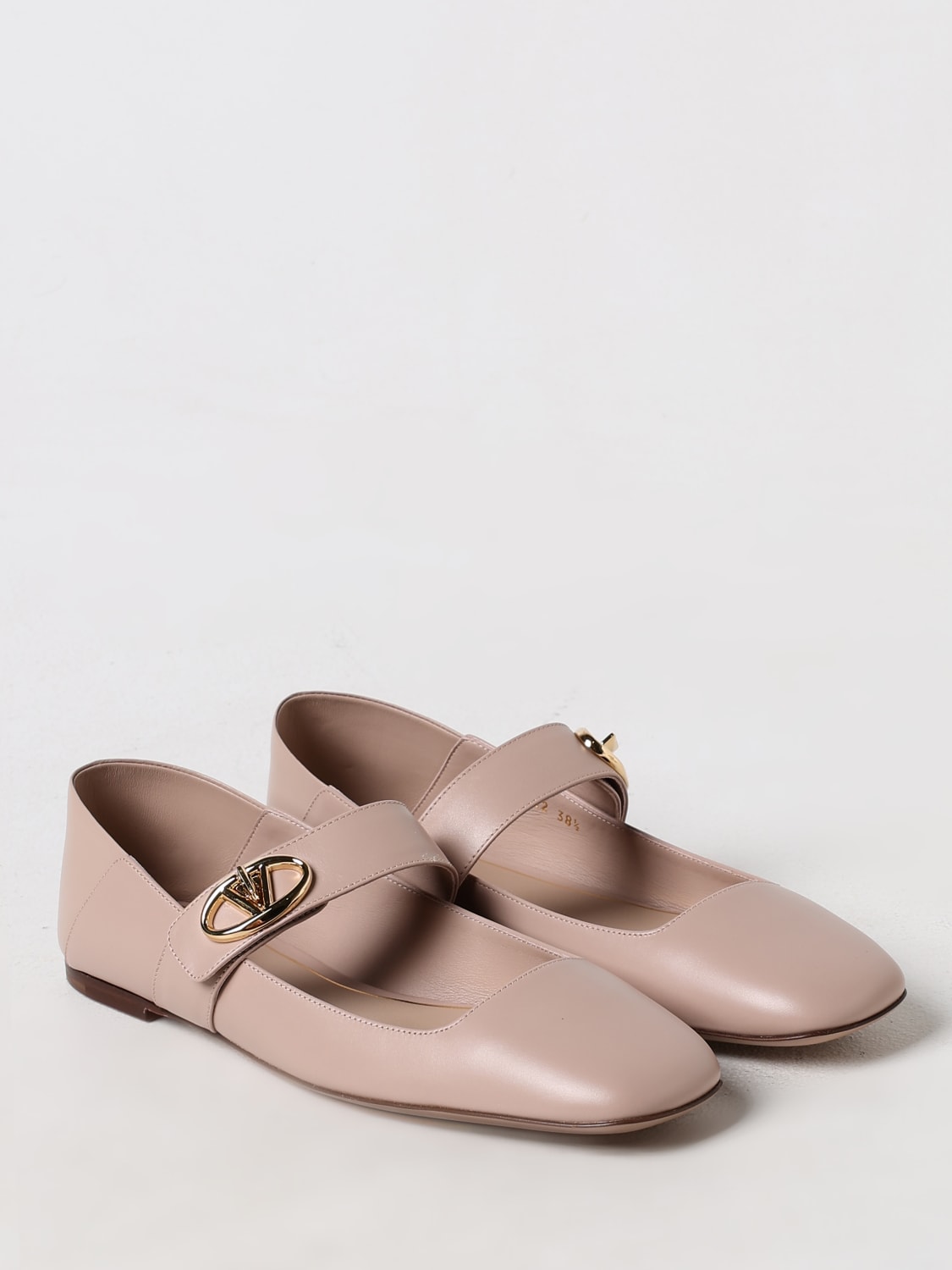 VALENTINO GARAVANI BALLET FLATS: Ballet flats woman Valentino Garavani, Beige - Img 5