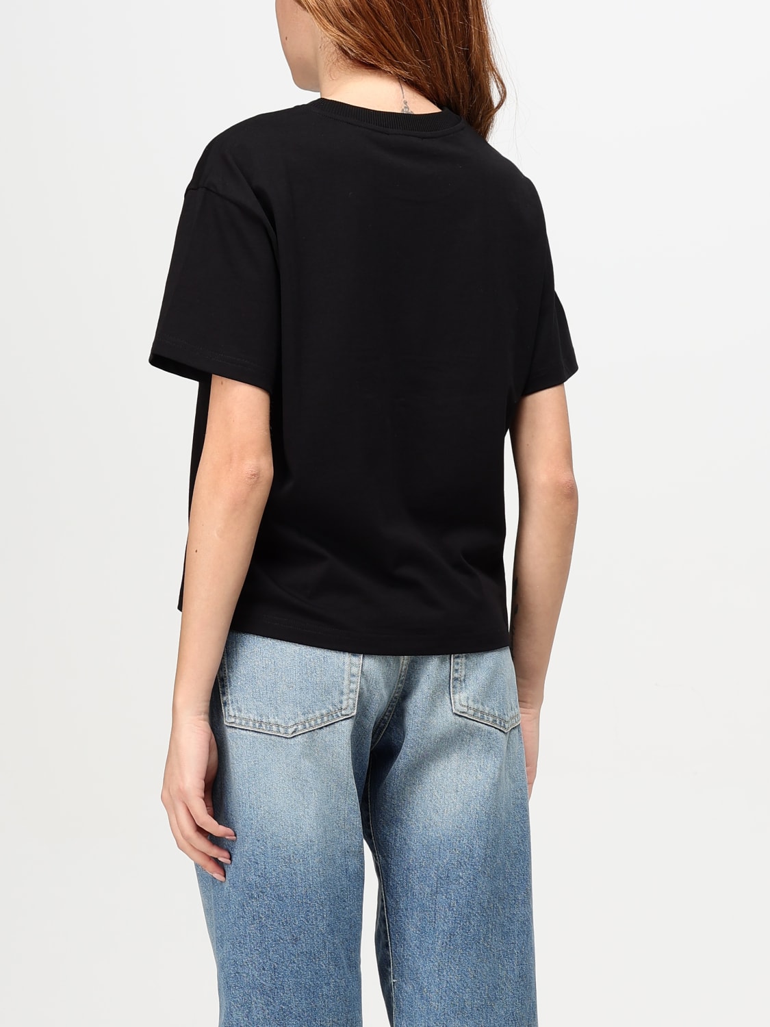A.P.C.: T-shirt woman - Black | A.P.C. t-shirt COHBWF26387