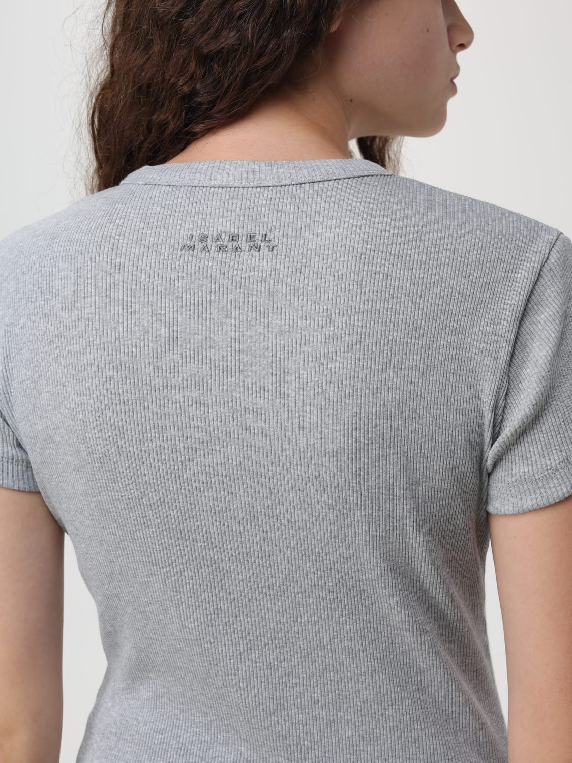 ISABEL MARANT CAMISETA: Camiseta mujer Isabel Marant, Carbón - Img 3