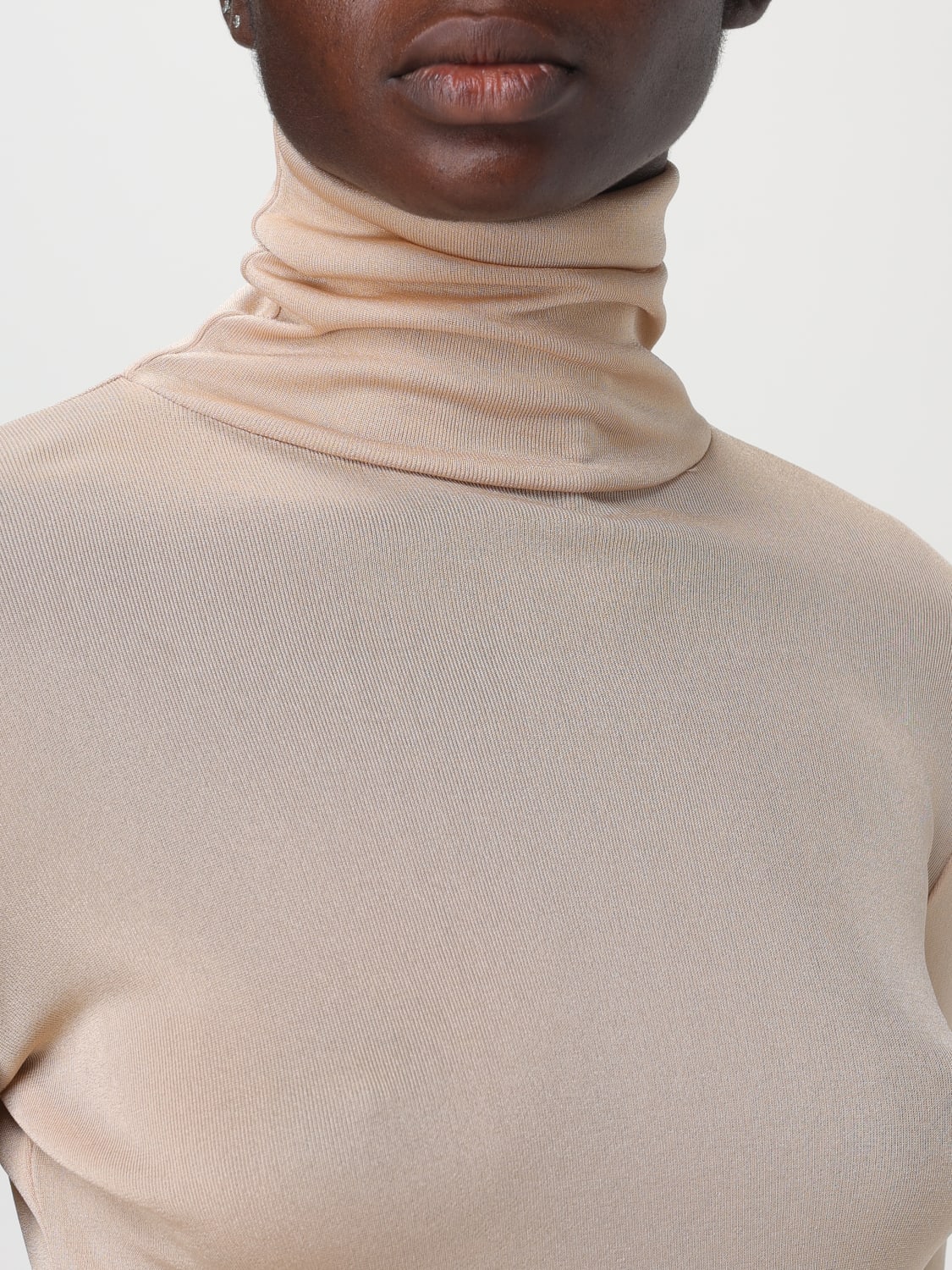 MAISON MARGIELA BODY: Body basic Maison Margiela in viscosa, Beige - Img 5