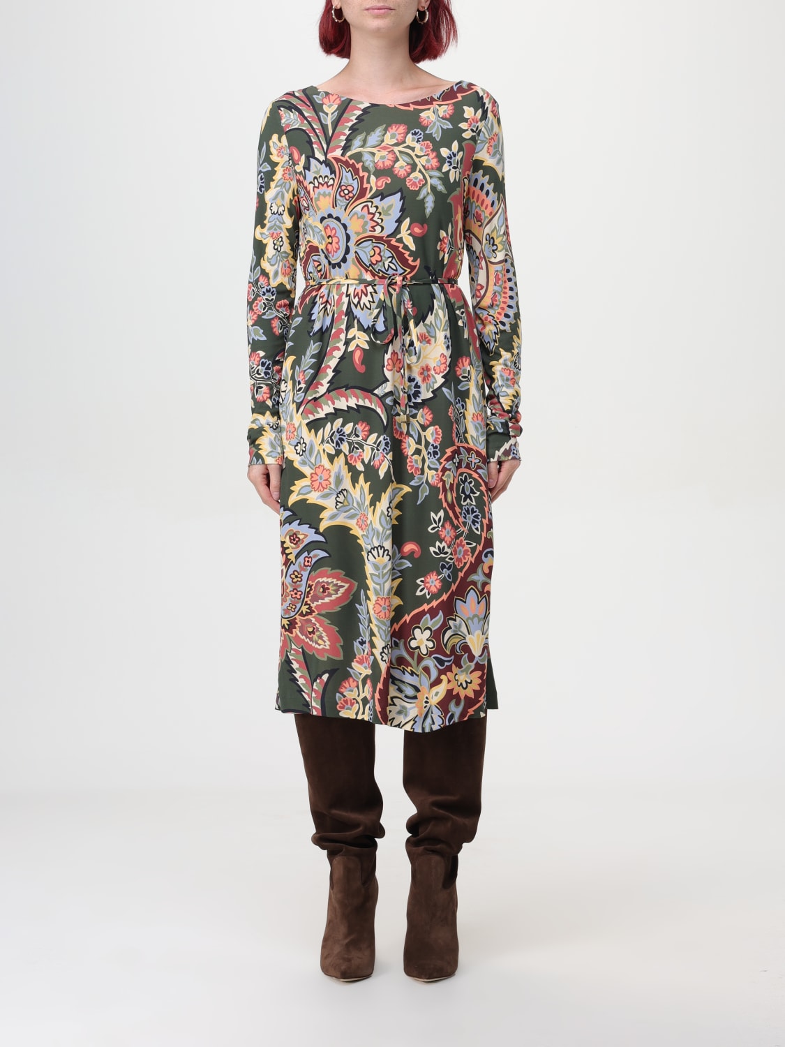 ETRO DRESS: Dress woman Etro, Green - Img 1