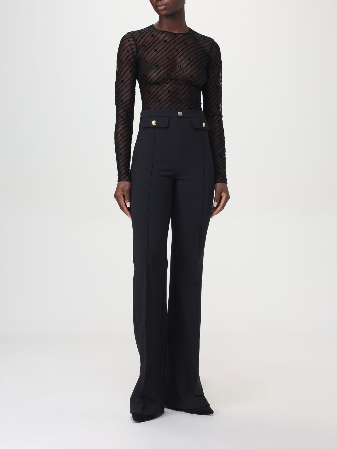 ELISABETTA FRANCHI BODY: Body woman Elisabetta Franchi, Black - Img 5