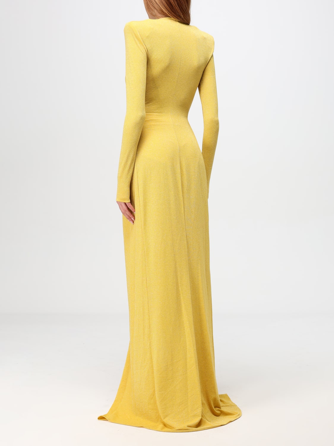 ワンピース ELISABETTA FRANCHI Woman Dress Yellow AB724 DL1 ELISABETTA FRANCHI: Dress woman - Yellow | Elisabetta