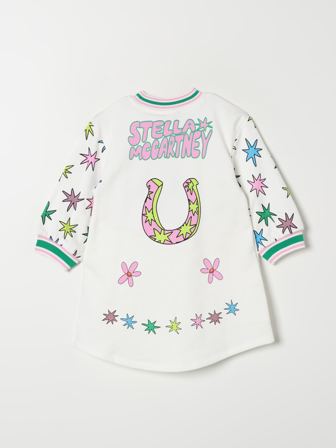 STELLA MCCARTNEY KIDS 连衣裙: 连衣裙 儿童 Stella McCartney Kids, 白色 - Img 2