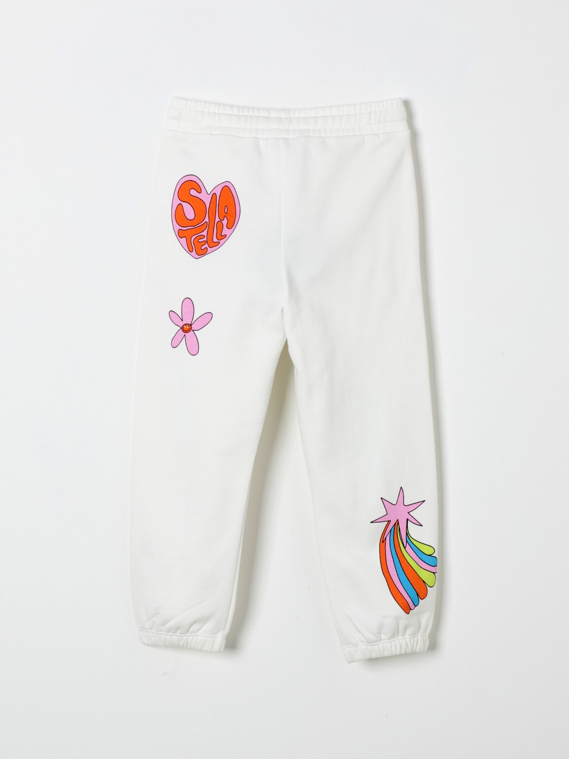 STELLA MCCARTNEY KIDS 팬츠: 팬츠 남아 Stella McCartney Kids, 화이트 - Img 2