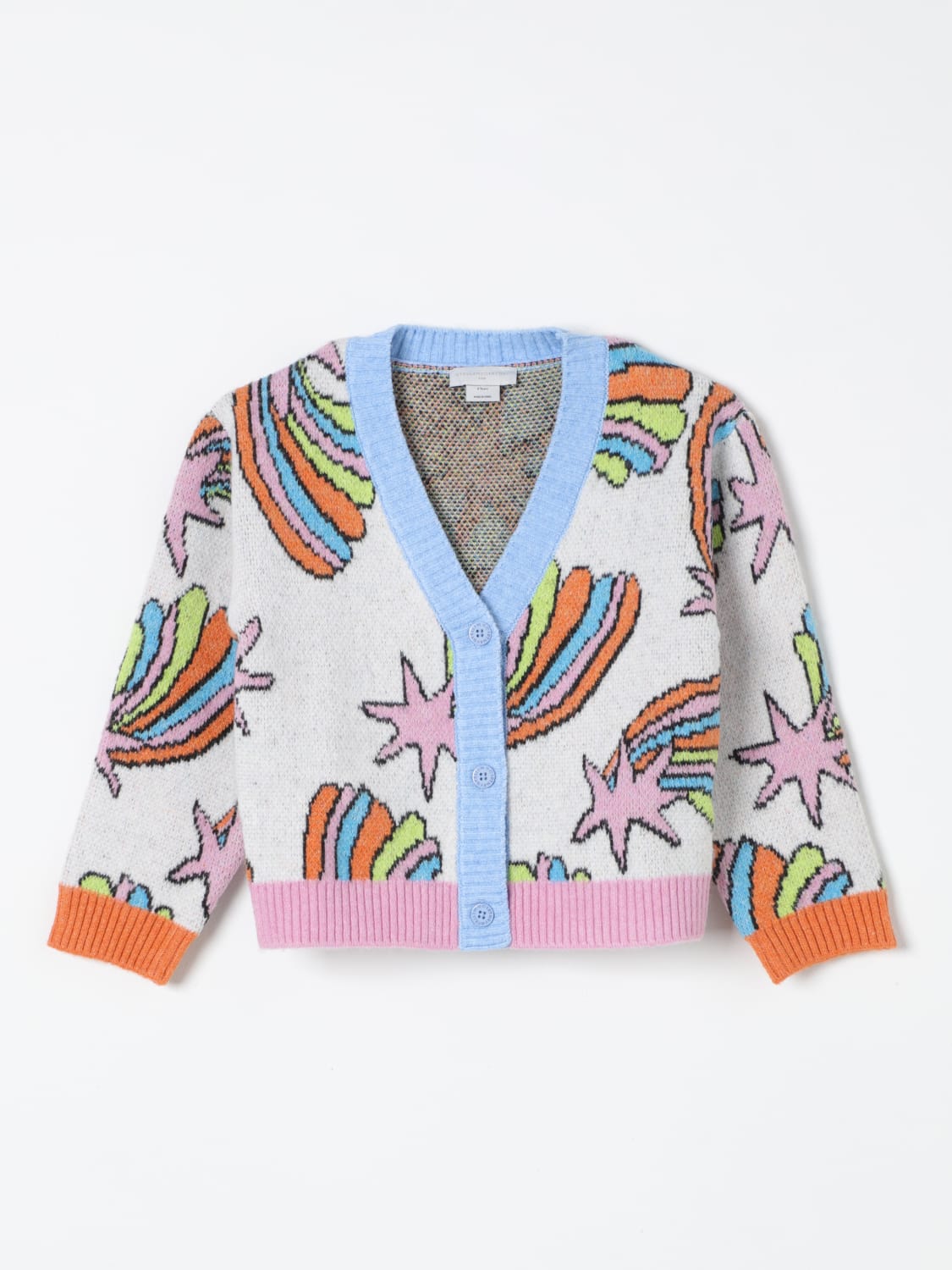 STELLA MCCARTNEY KIDS PULLOVER: Jacke kinder Stella McCartney Kids, Weiß - Img 1