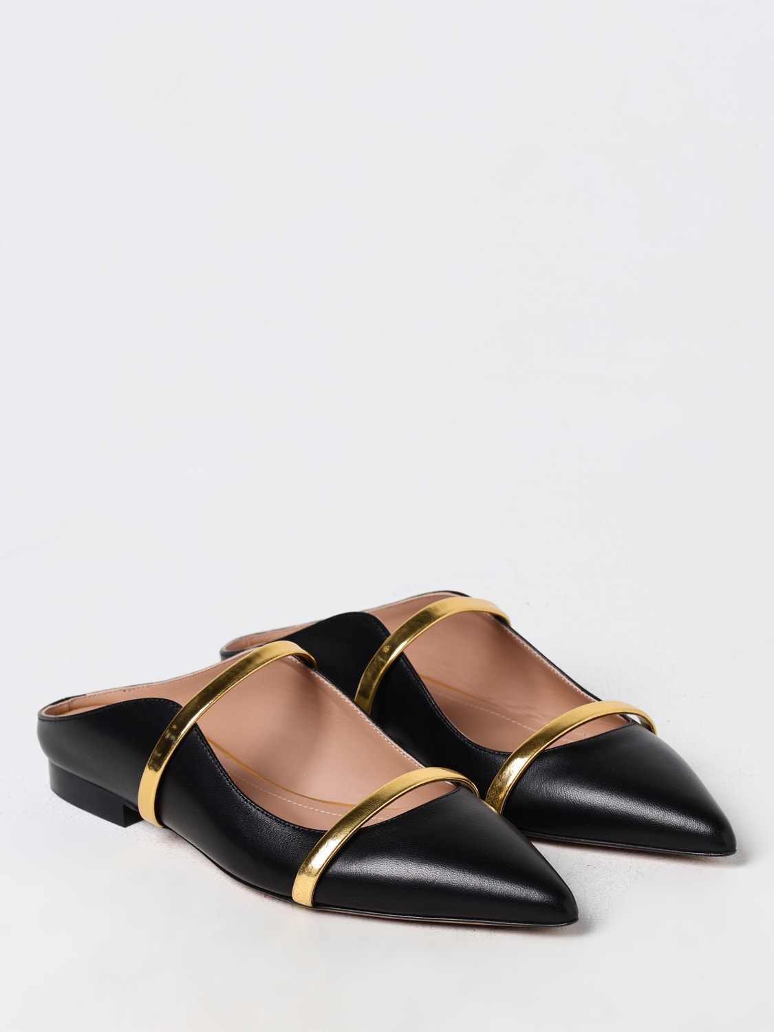 MALONE SOULIERS FLAT SHOES: Ballet flats woman Malone Souliers, Black - Img 2