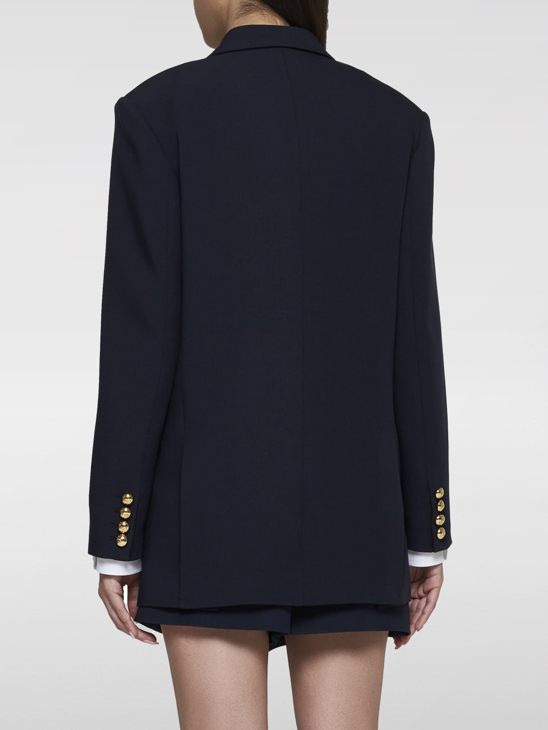 アウターその他 VALENTINO Woman Blazer Blue 5B3CE2I21CF 598 Valentino Outlet: Blazer woman - Blue | Valentino blazer