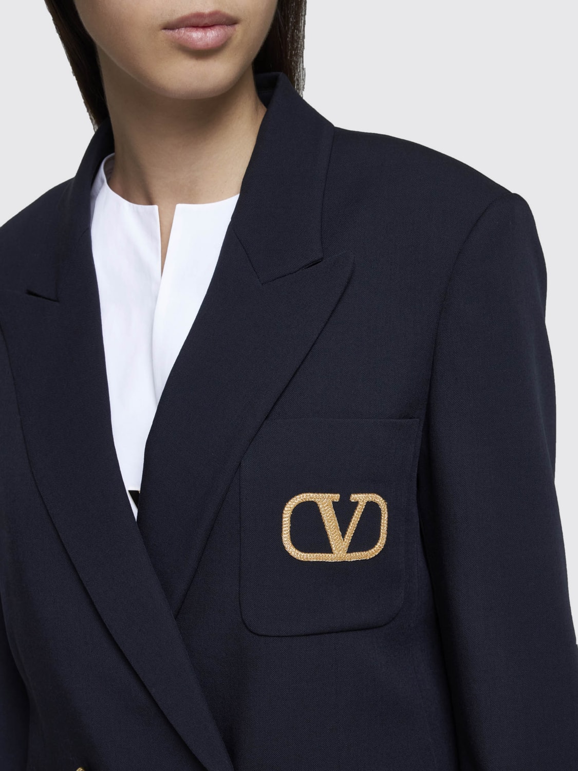 アウターその他 VALENTINO Woman Blazer Blue 3B3CE2U2869 K1D $_57.JPG?set_id=880000500F
