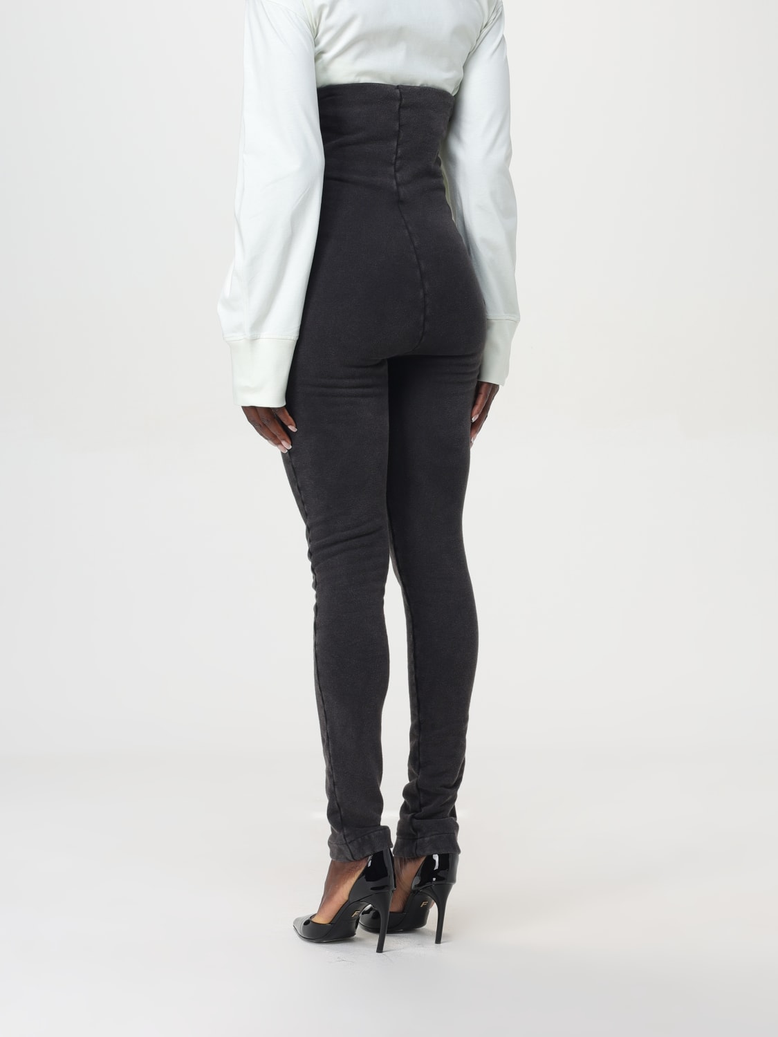 パンツ THE ATTICO Woman Pants Grey 247WCP34JF03 183 The Attico Trousers for Women | Shop Now on FARFETCH