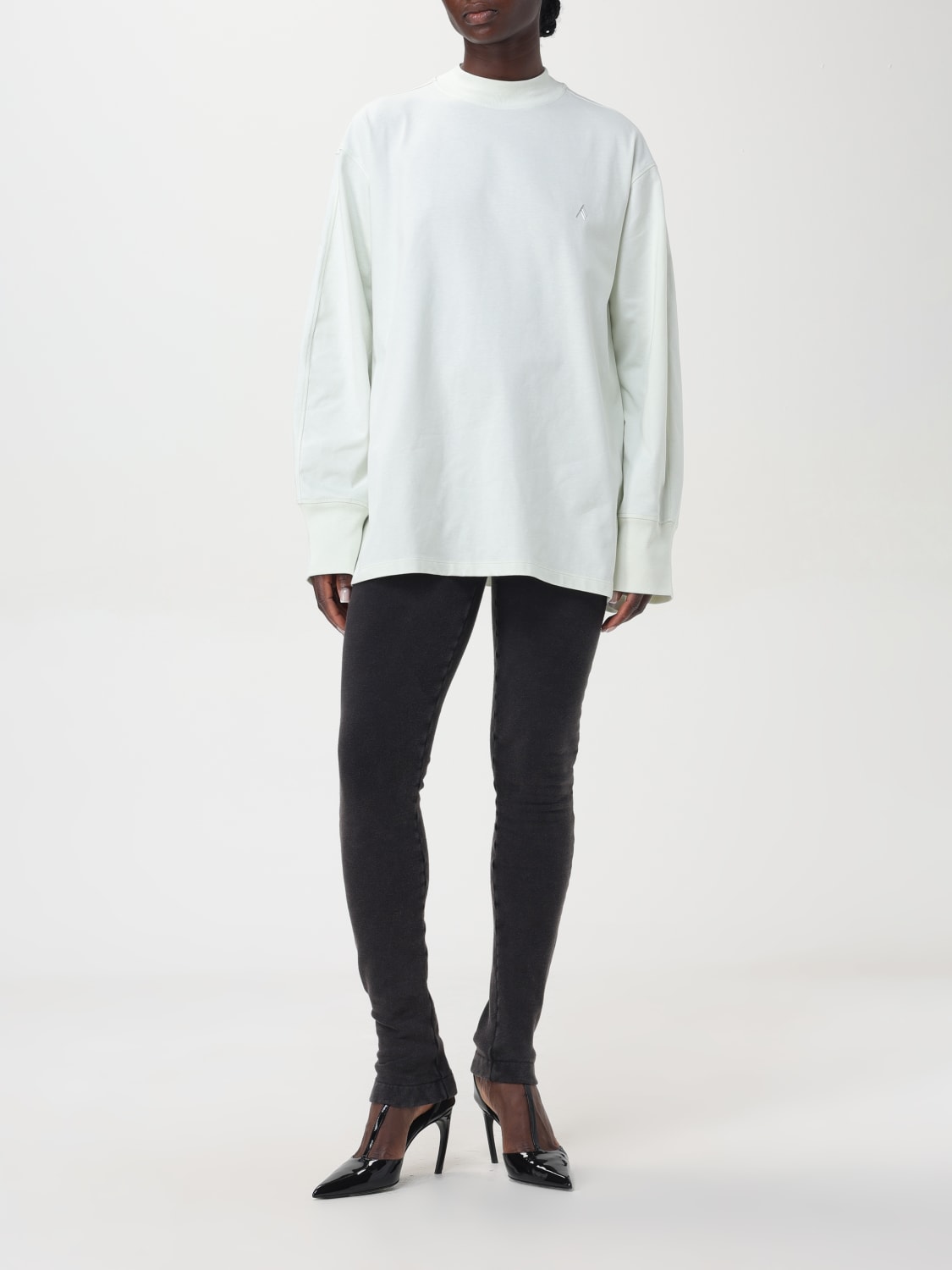 THE ATTICO SWEAT-SHIRT: T-shirt femme The Attico, Blanc - Img 2