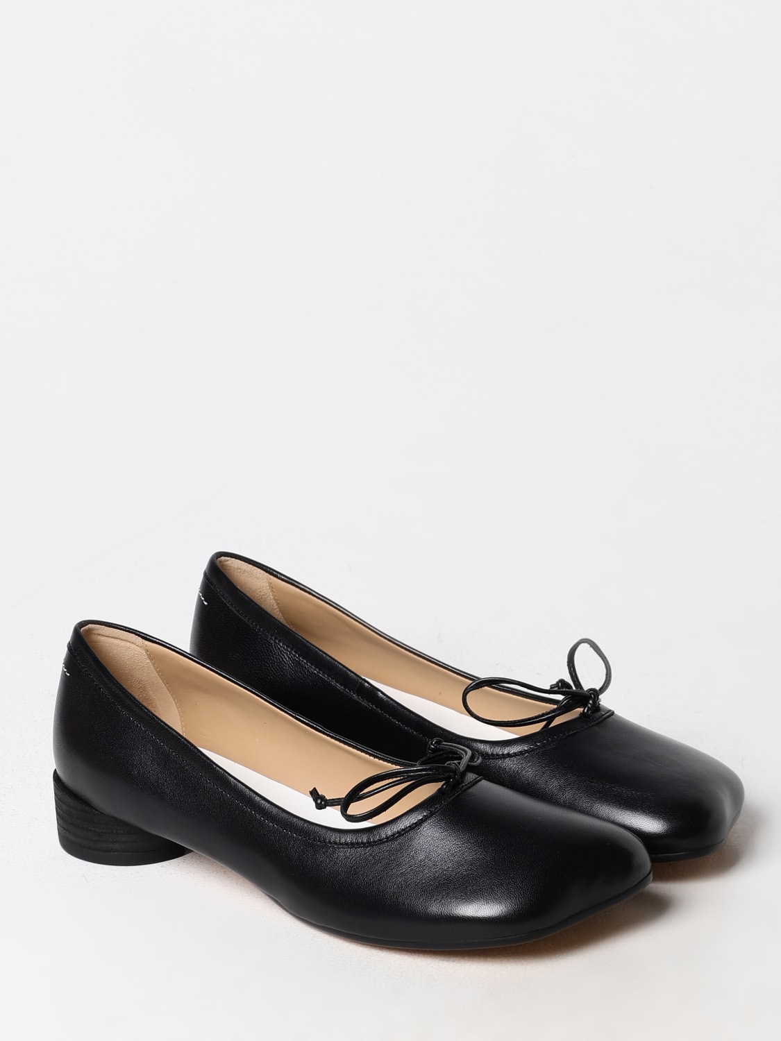 MM6 MAISON MARGIELA BALLET FLATS: Flat shoes woman Mm6 Maison Margiela, Black - Img 2