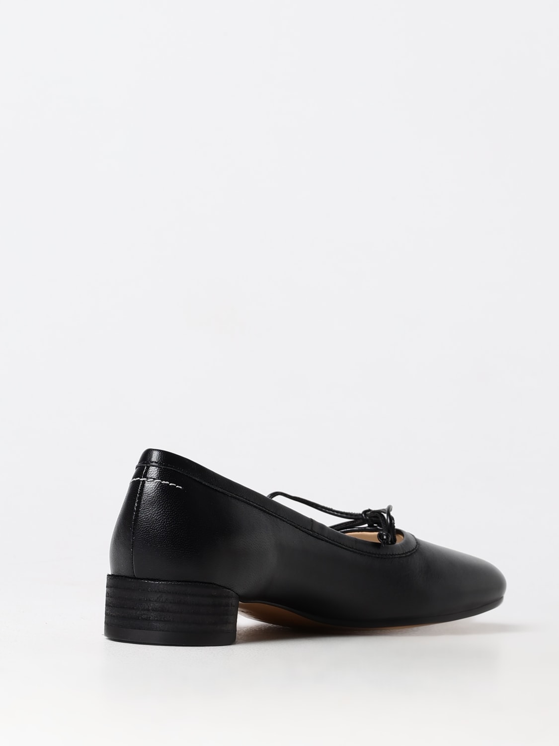 MM6 MAISON MARGIELA BALLET FLATS: Flat shoes woman Mm6 Maison Margiela, Black - Img 3