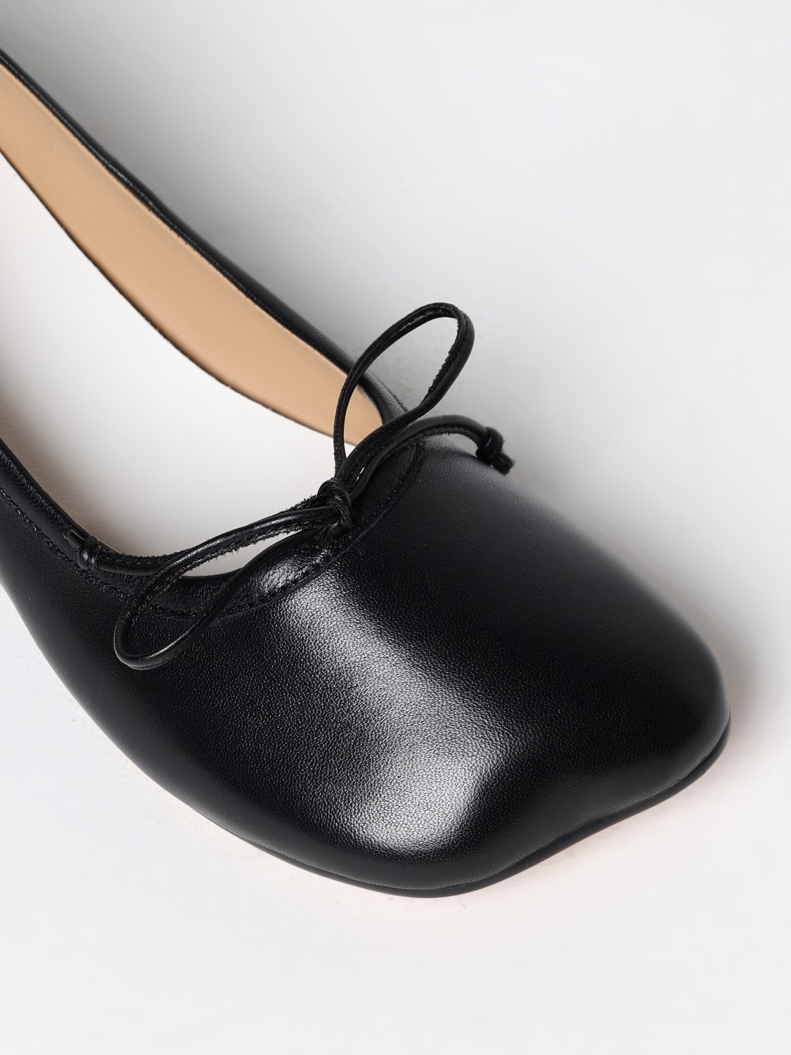 MM6 MAISON MARGIELA BALLET FLATS: Flat shoes woman Mm6 Maison Margiela, Black - Img 4