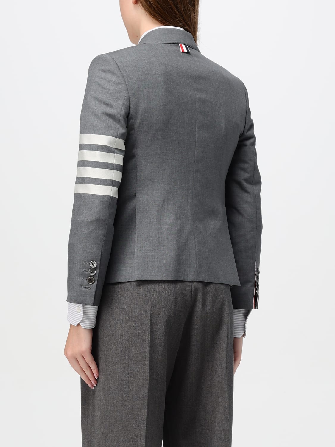 THOM BROWNE BLAZER: Blazer woman Thom Browne, Grey - Img 3