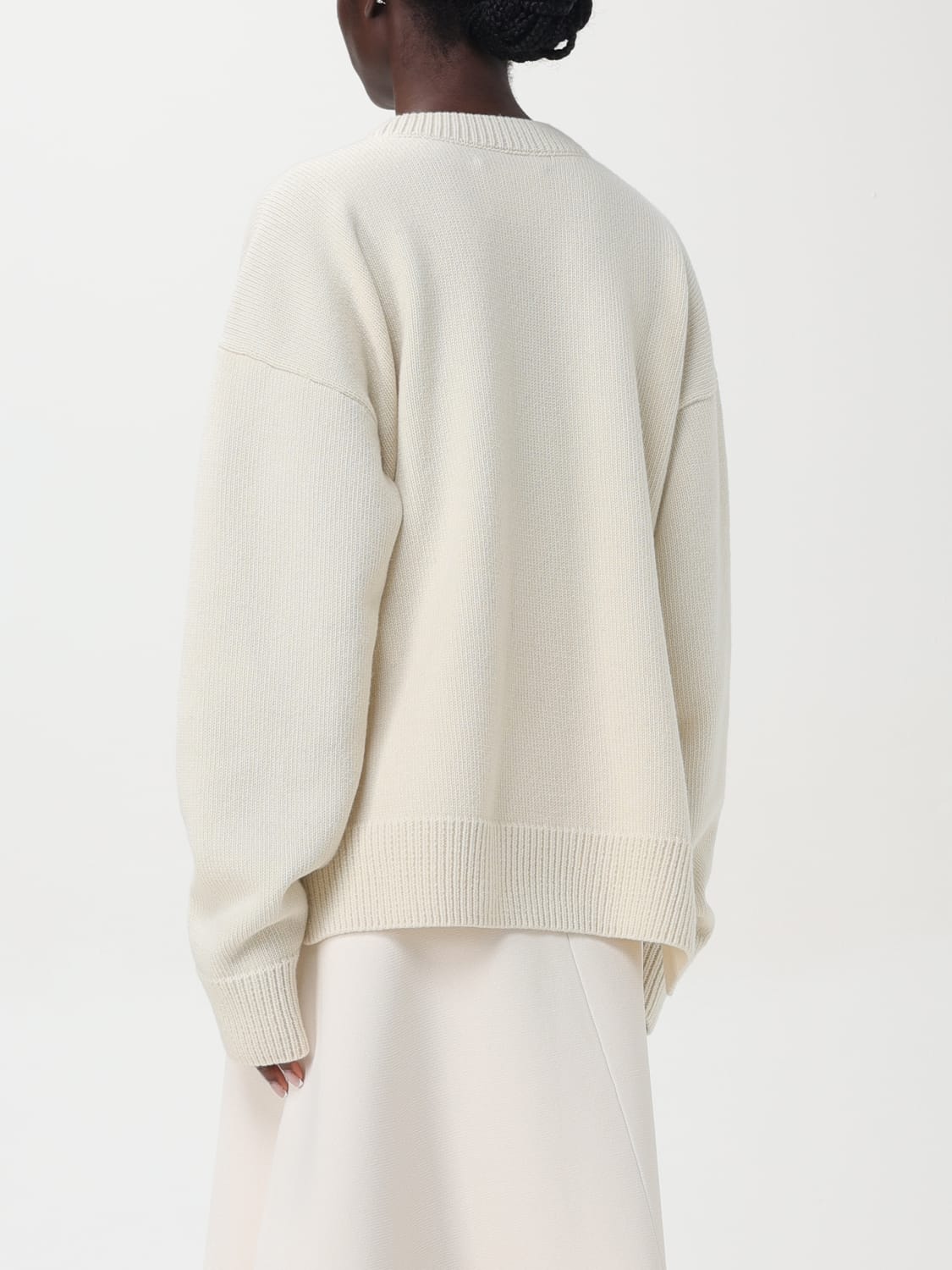 JIL SANDER SWEATER: Sweater woman Jil Sander, Ivory - Img 3