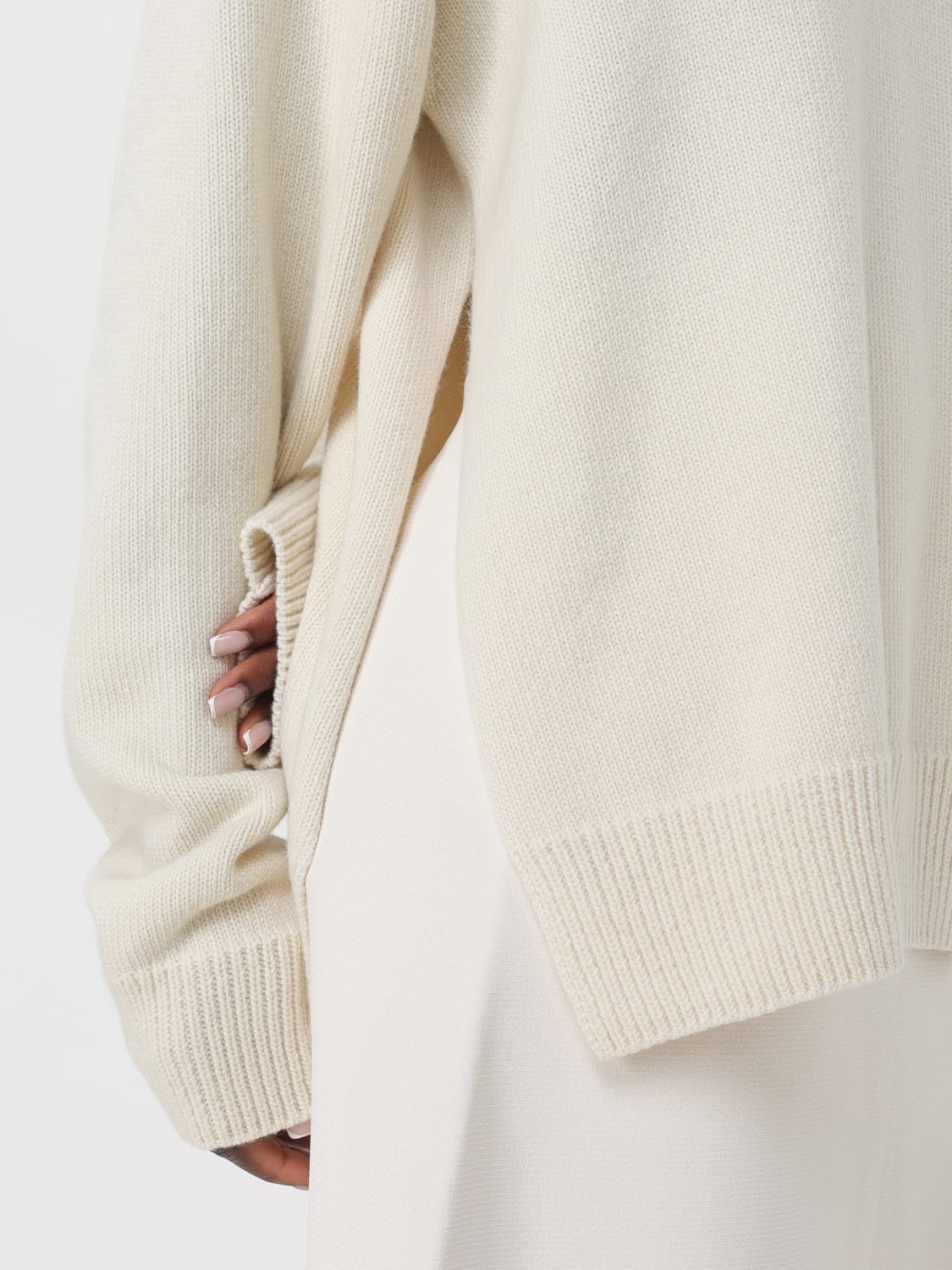 JIL SANDER SWEATER: Sweater woman Jil Sander, Ivory - Img 5