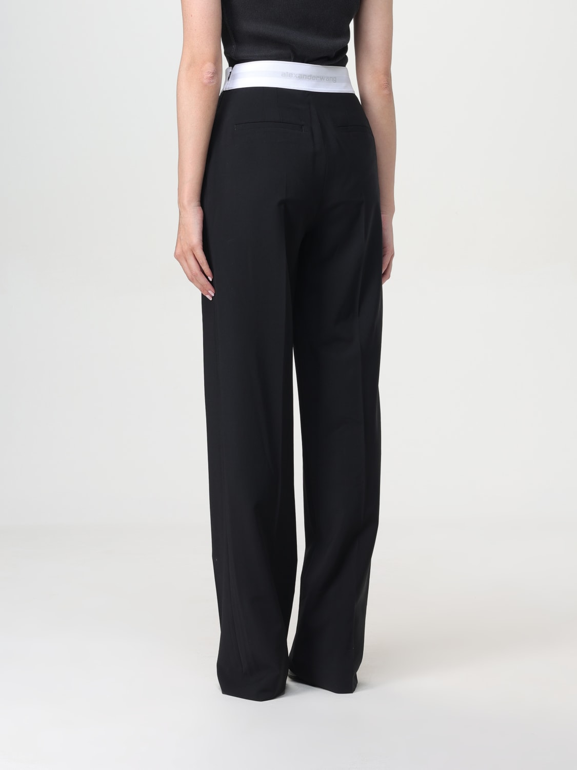 ALEXANDER WANG PANTALON: Pantalon femme Alexander Wang, Noir - Img 3