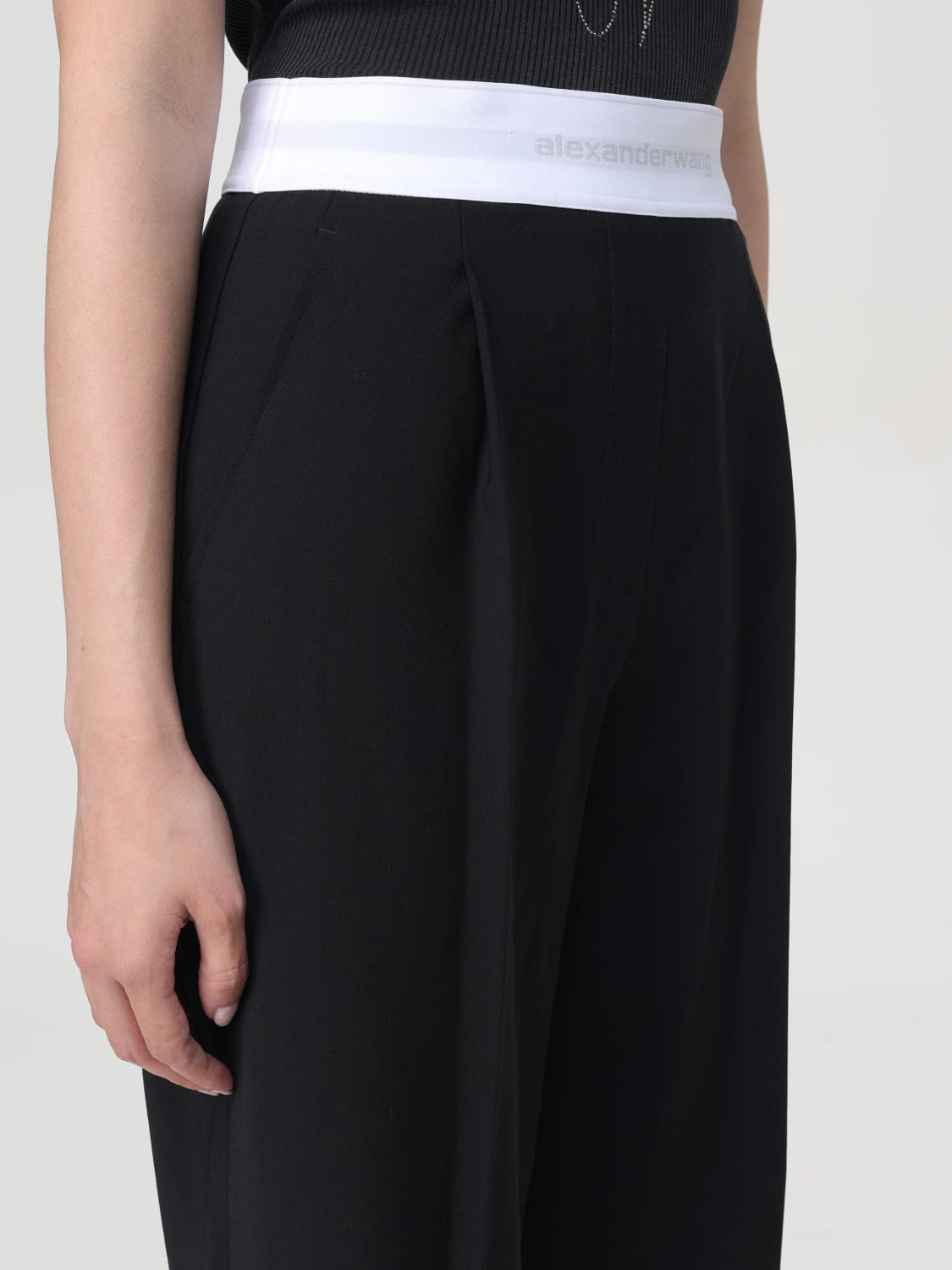 ALEXANDER WANG PANTALON: Pantalon femme Alexander Wang, Noir - Img 5