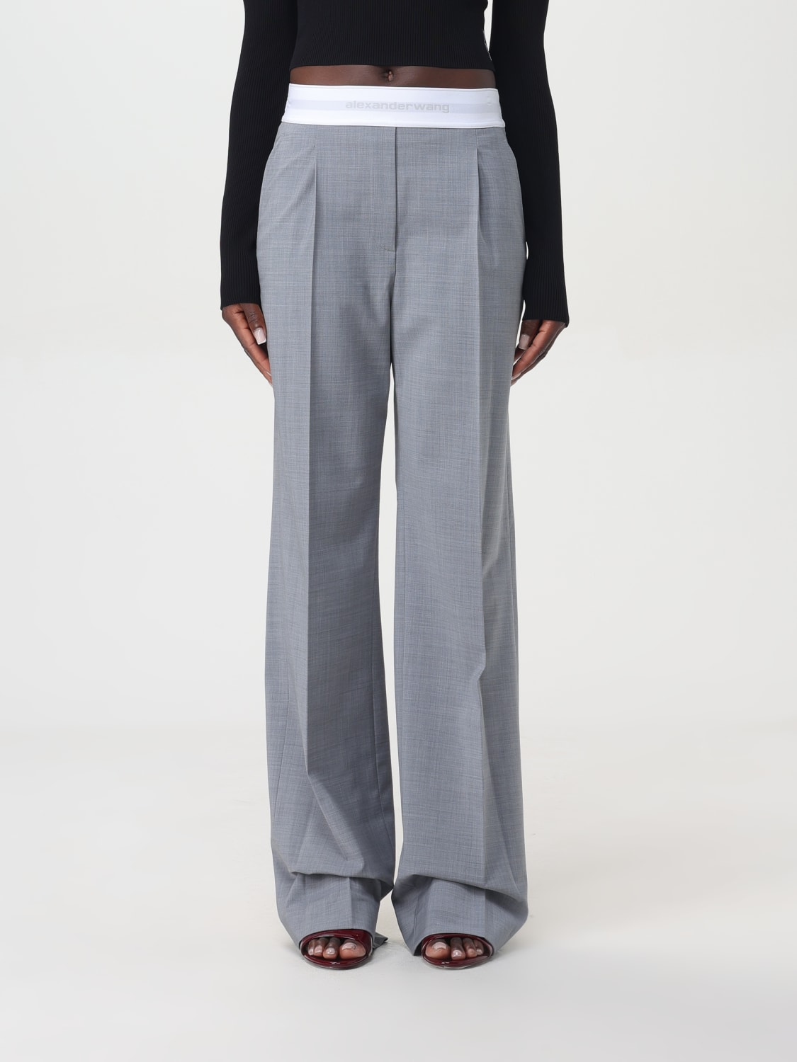 ALEXANDER WANG PANTALÓN: Pantalón mujer Alexander Wang, Gris - Img 1