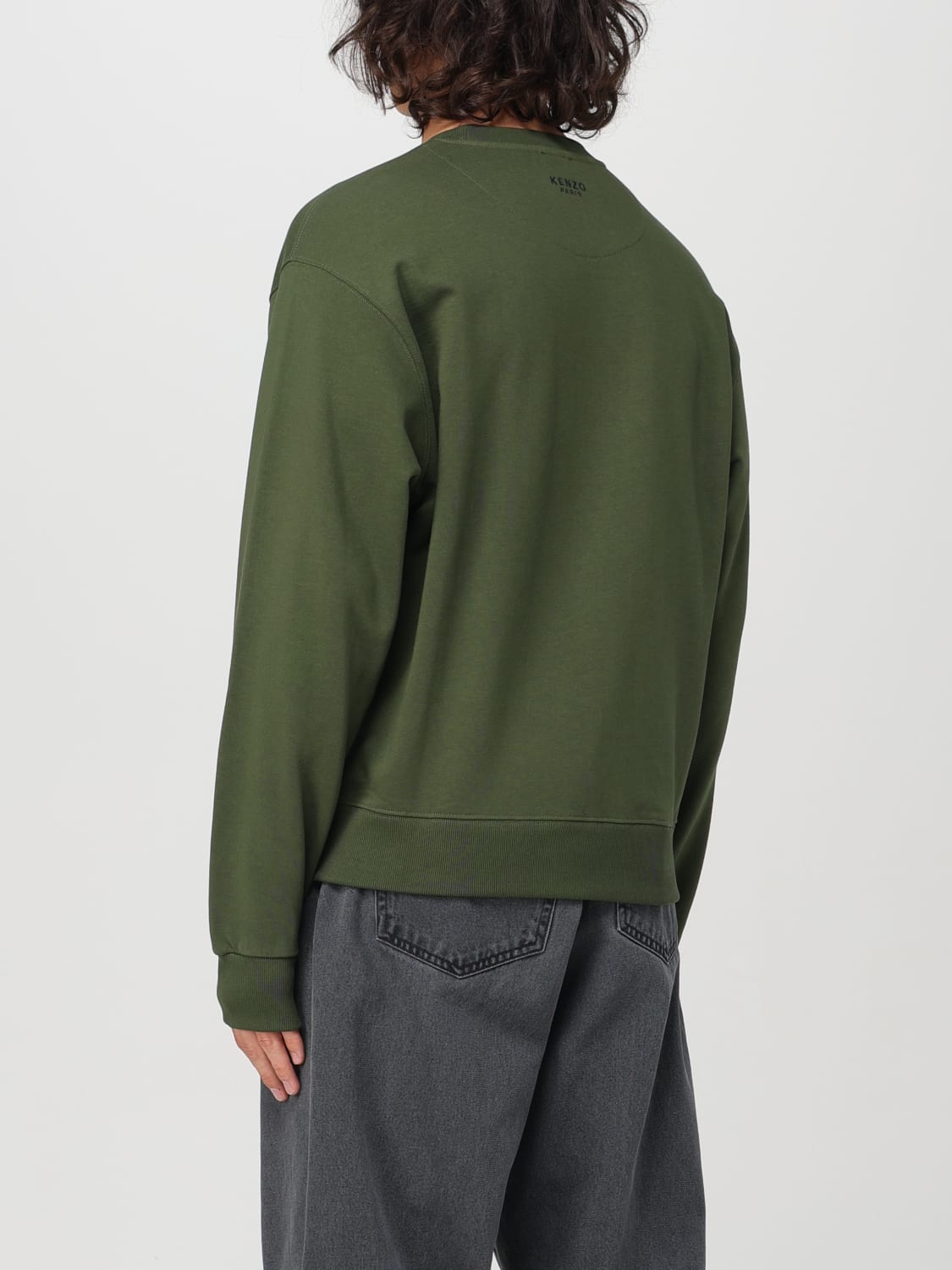 KENZO SWEATSHIRT: Sweatshirt men Kenzo, Kaki - Img 3