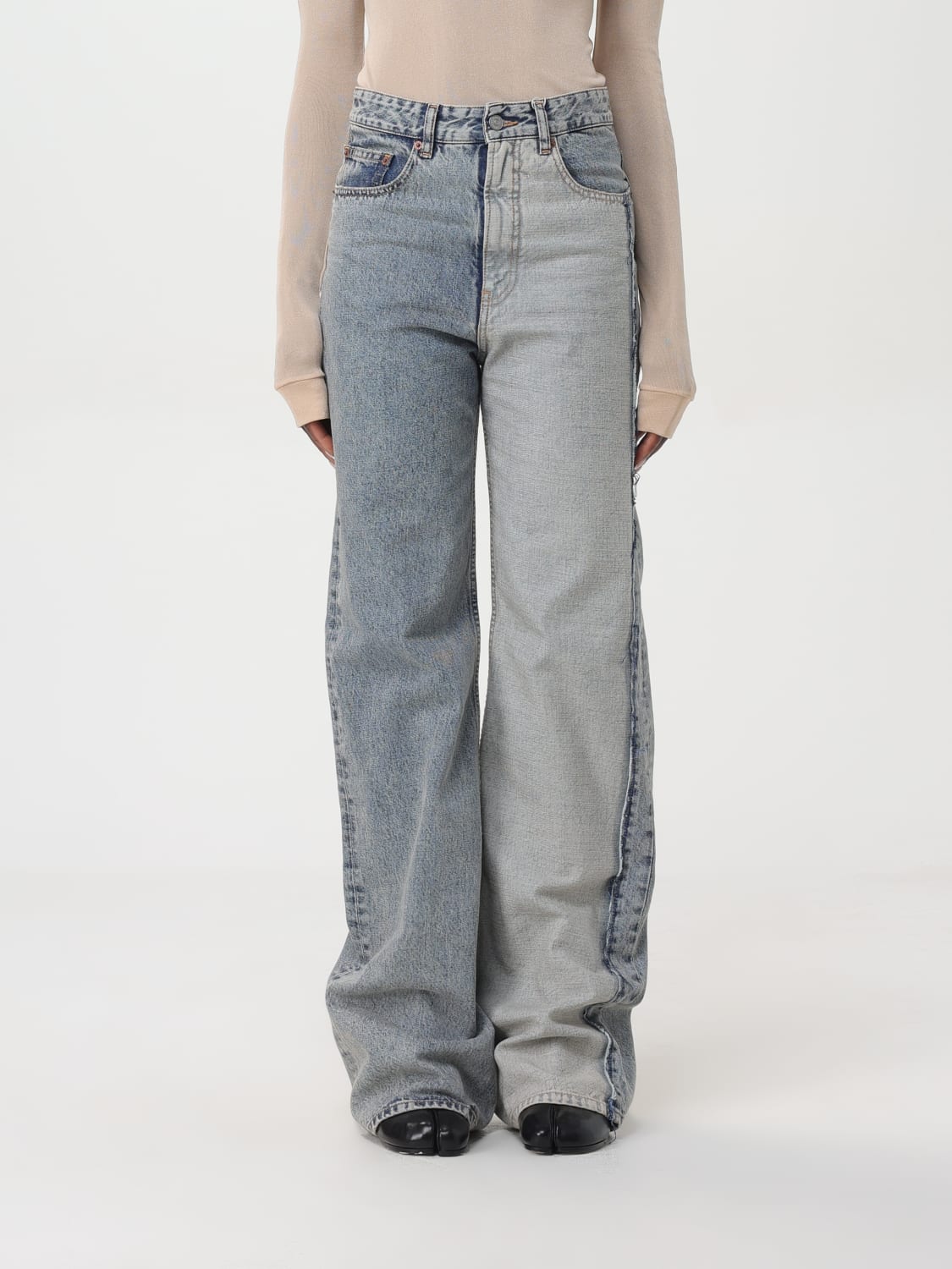 MM6 MAISON MARGIELA JEANS: Jeans woman Mm6 Maison Margiela, Blue - Img 1