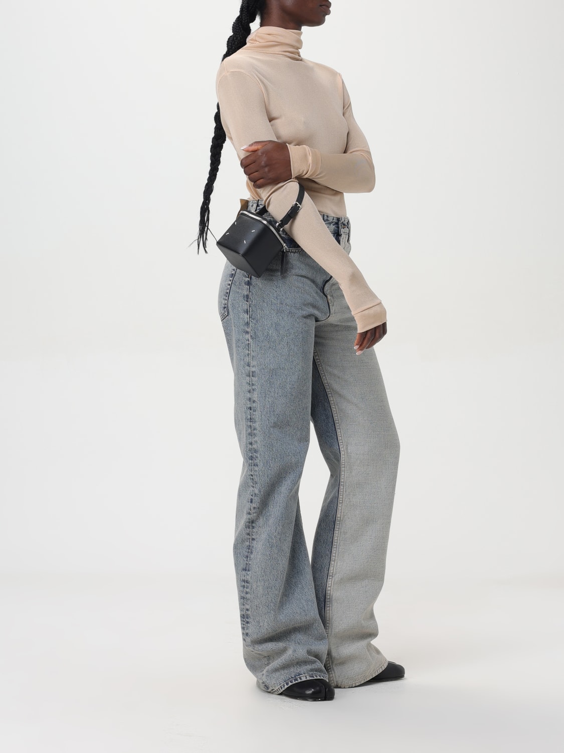 MM6 MAISON MARGIELA JEANS: Jeans woman Mm6 Maison Margiela, Blue - Img 2