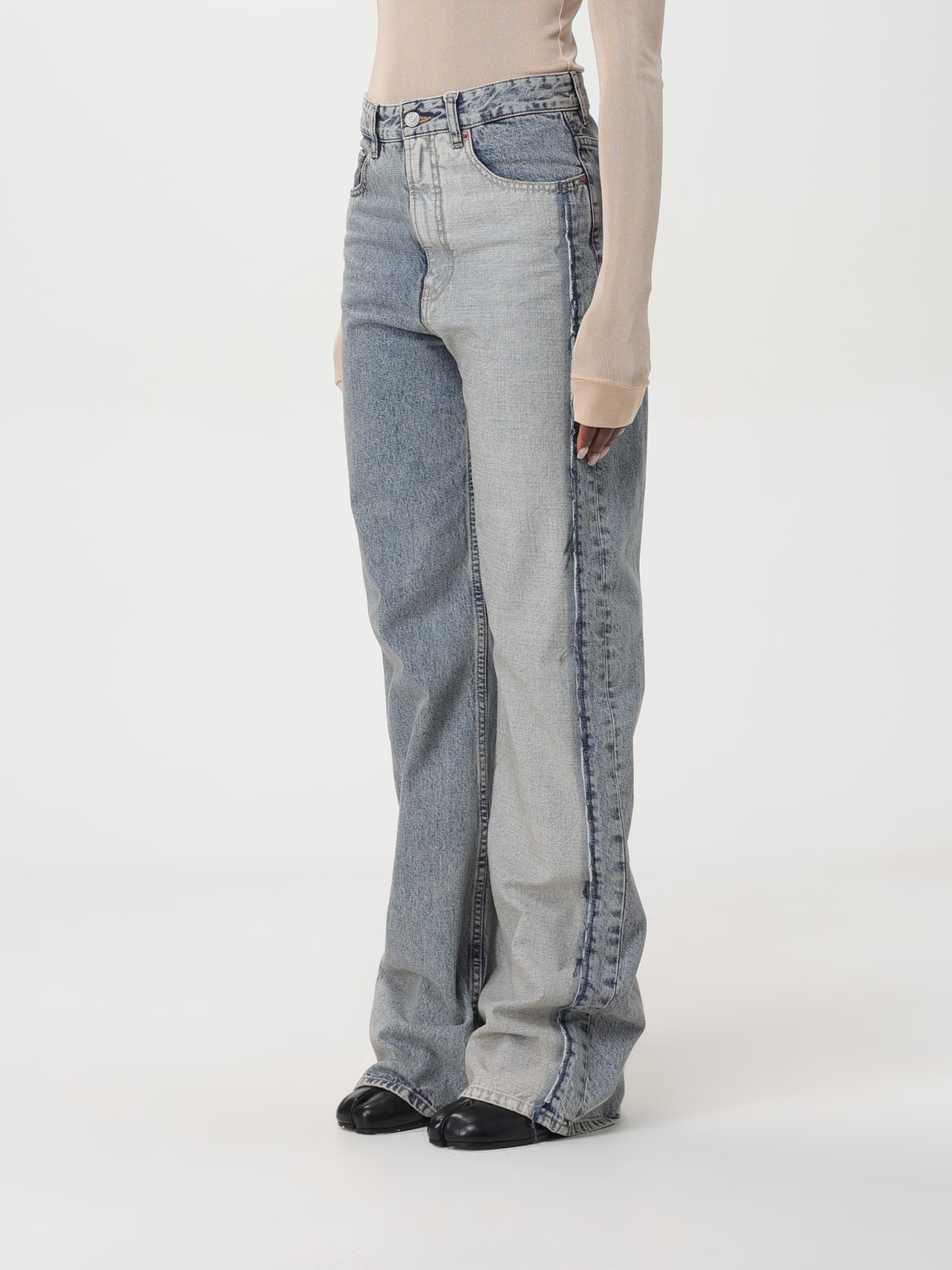 MM6 MAISON MARGIELA JEANS: Jeans woman Mm6 Maison Margiela, Blue - Img 4