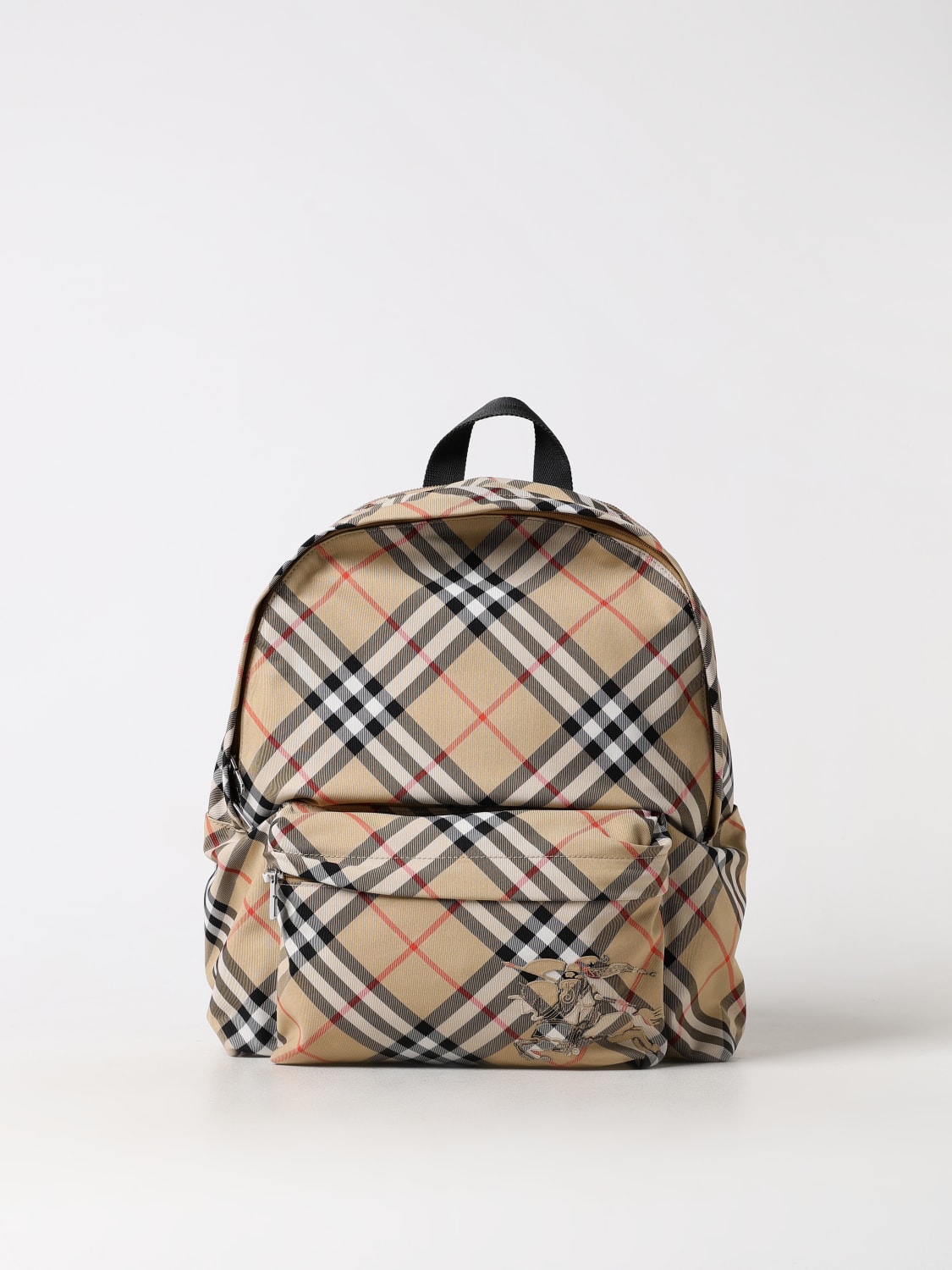 Giglio Zaino Vintage Check Burberry in nylon stampato