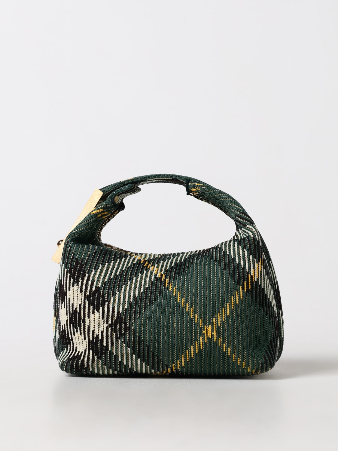 Giglio Borsa Peg Check Burberry in nylon