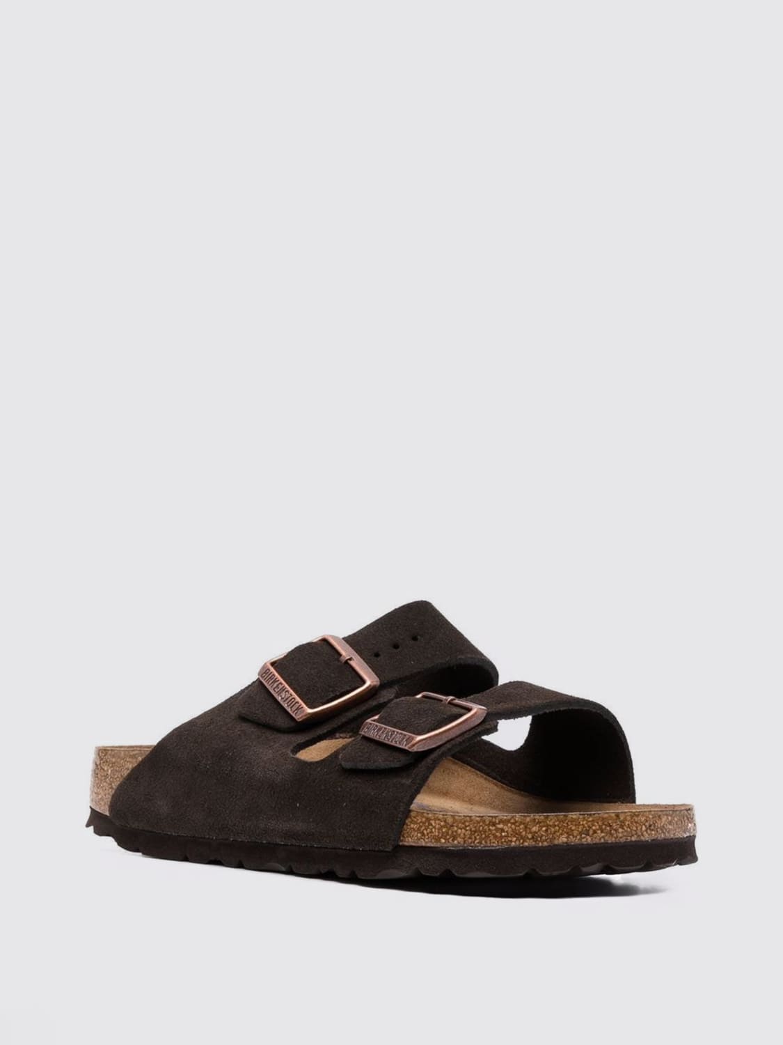 BIRKENSTOCK SANDALS: Sandals men Birkenstock, Brown - Img 2