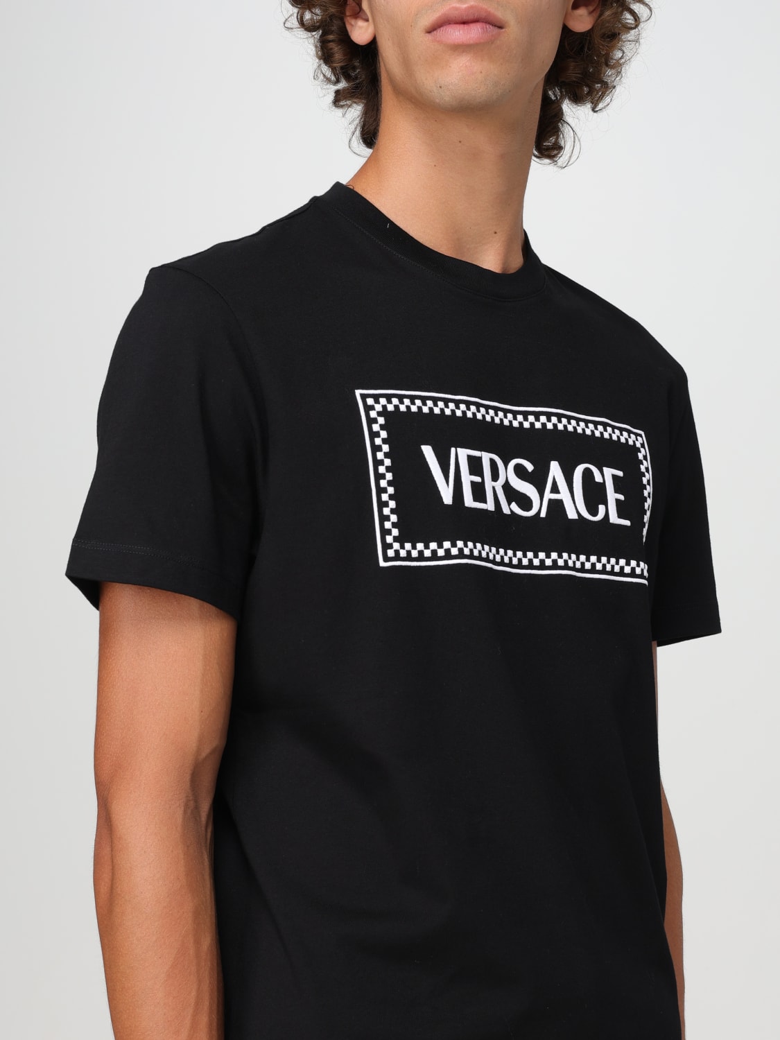 VERSACE T-SHIRT: T-shirt men Versace, Black - Img 4