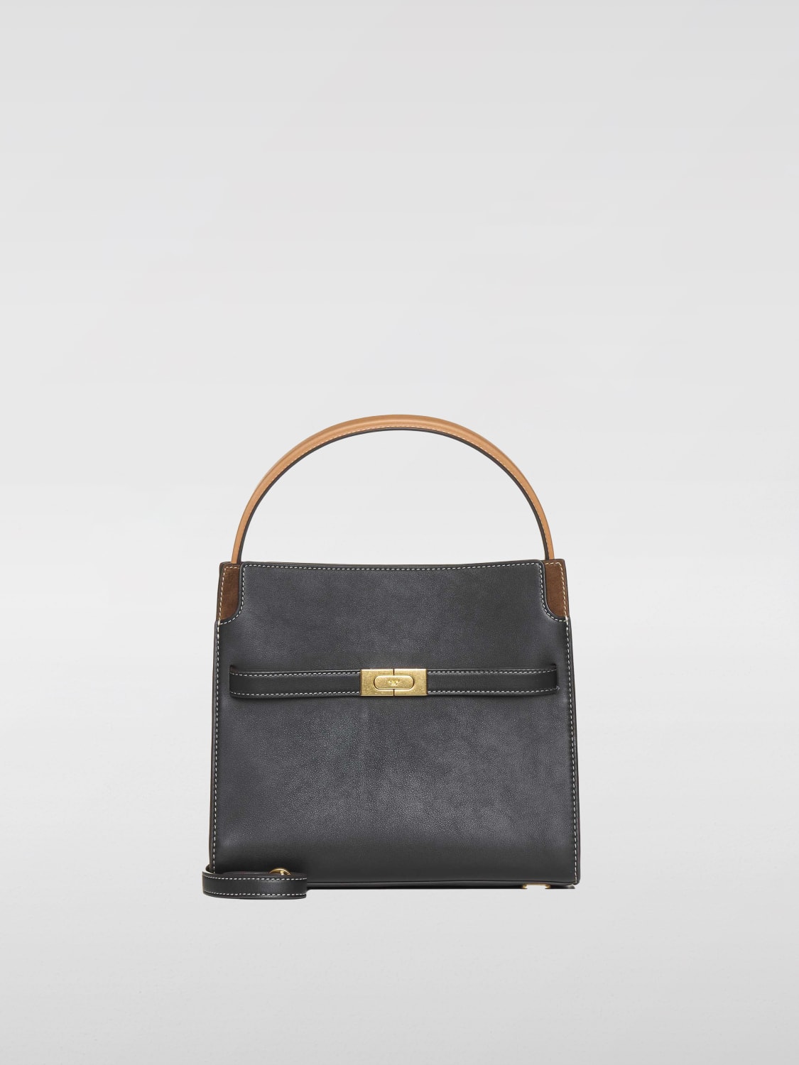 Giglio Borsa Double Lee Radziwill Tory Burch in pelle
