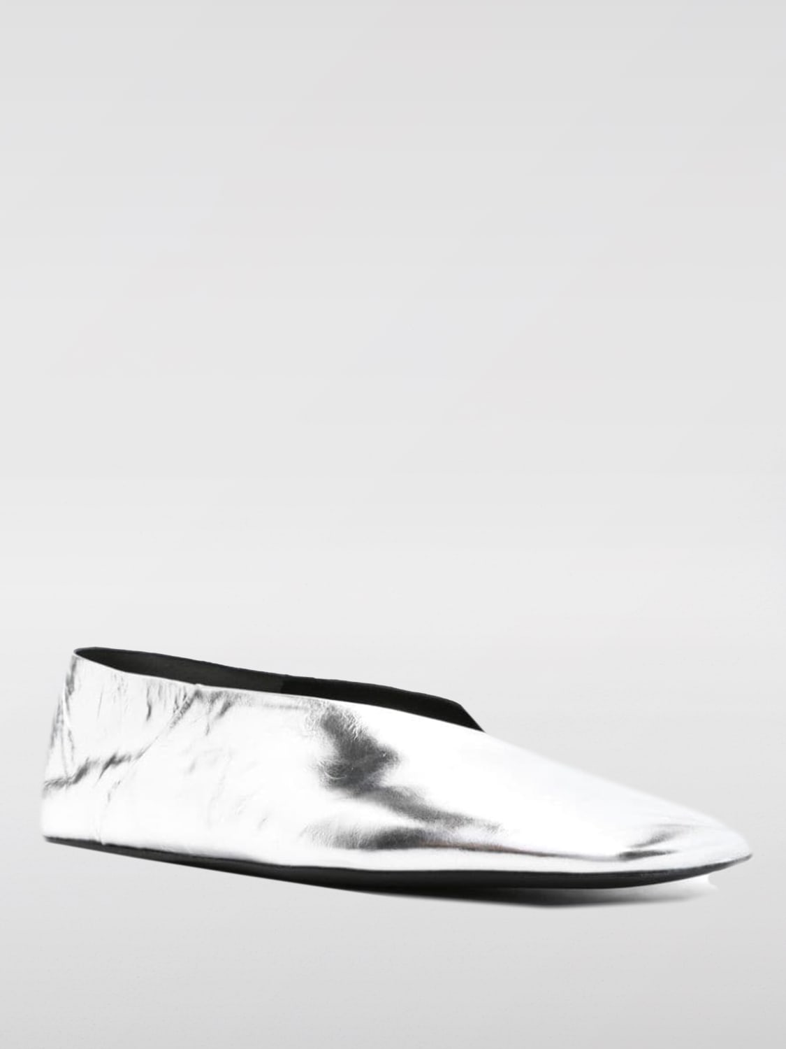 JIL SANDER BALLERINES: Ballerines femme Jil Sander, Argent - Img 2