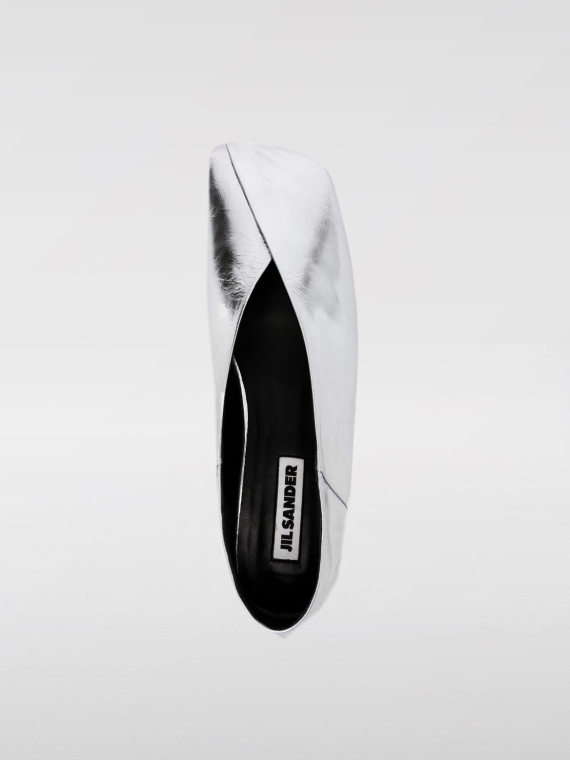 JIL SANDER BALLERINES: Ballerines femme Jil Sander, Argent - Img 4