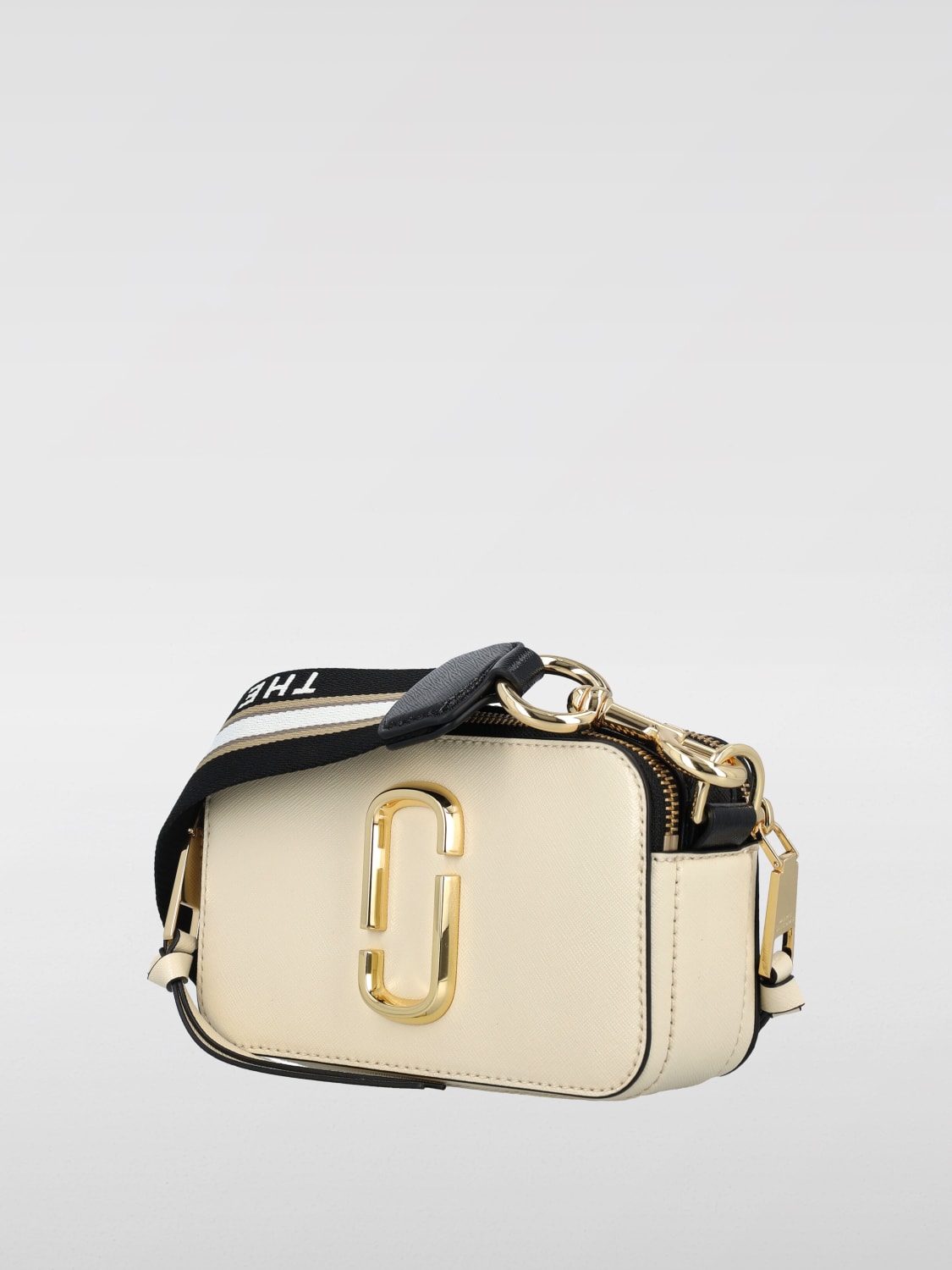 MARC JACOBS UMHÄNGETASCHE: Schultertasche damen Marc Jacobs, Weiß - Img 3