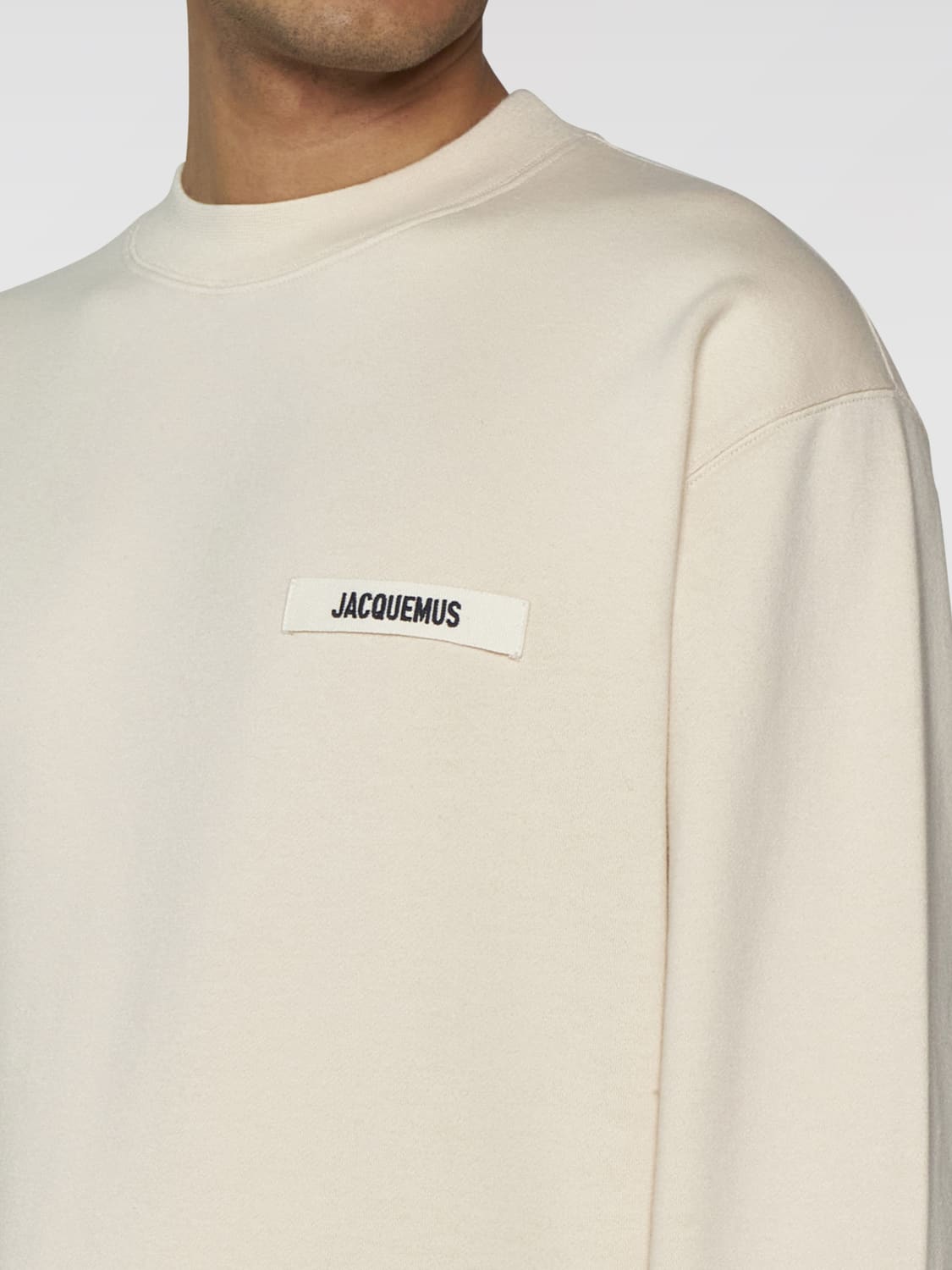 ニット・セーター JACQUEMUS Men Sweater 245JS206 2036 150 Beige JACQUEMUS: Sweater men - Beige | Jacquemus sweatshirt