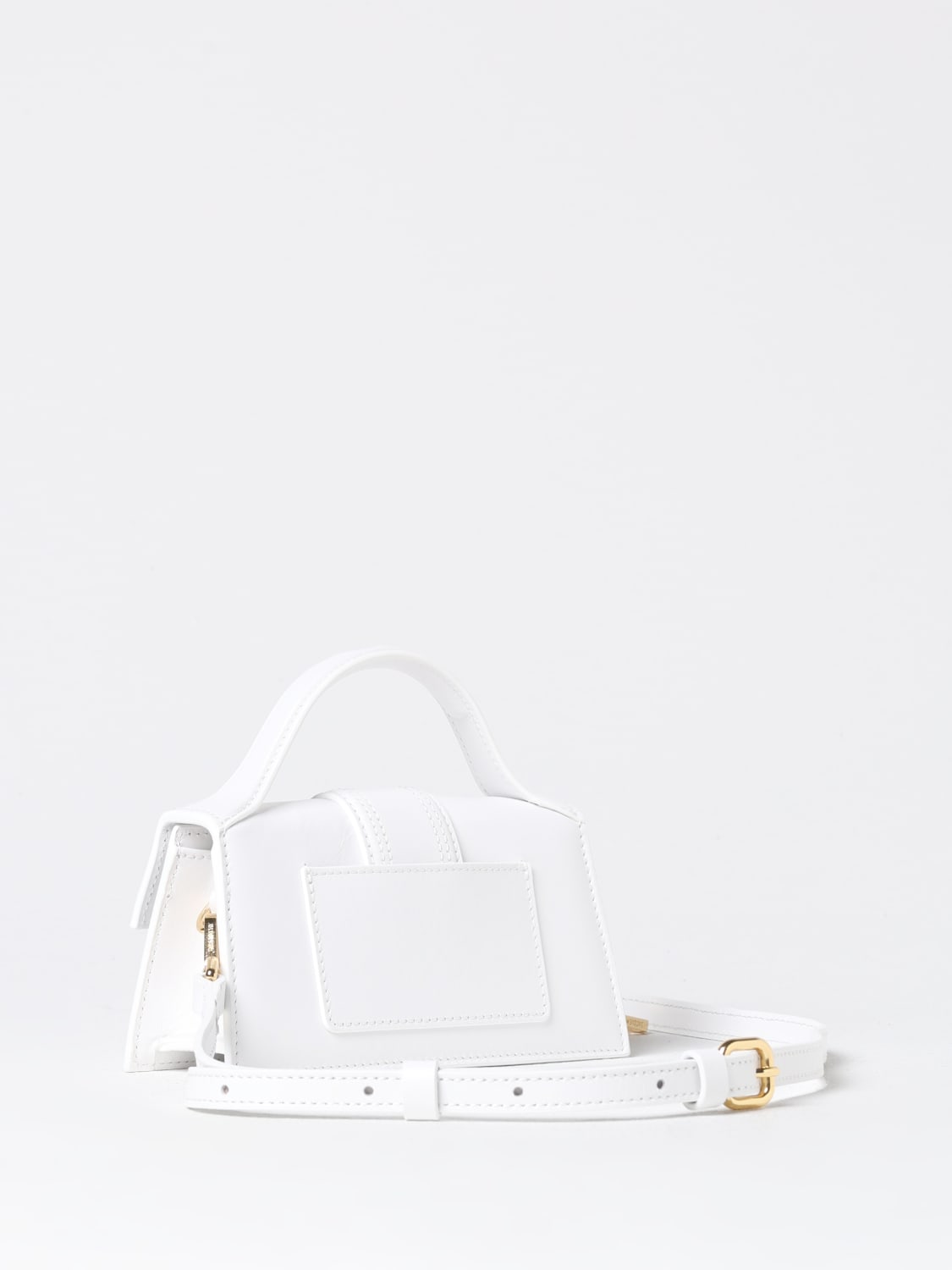 JACQUEMUS MINI BAG: Shoulder bag woman Jacquemus, White - Img 3