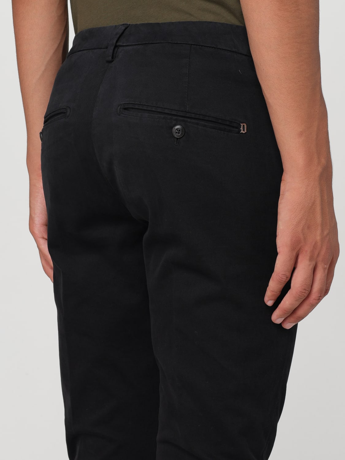 DONDUP PANTS: Pants men Dondup, Black - Img 3