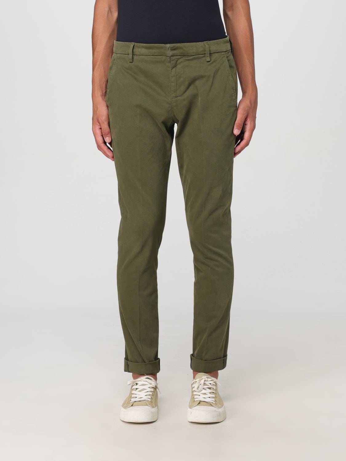 Giglio Pantalone Gaubert Dondup in gabardine stretch