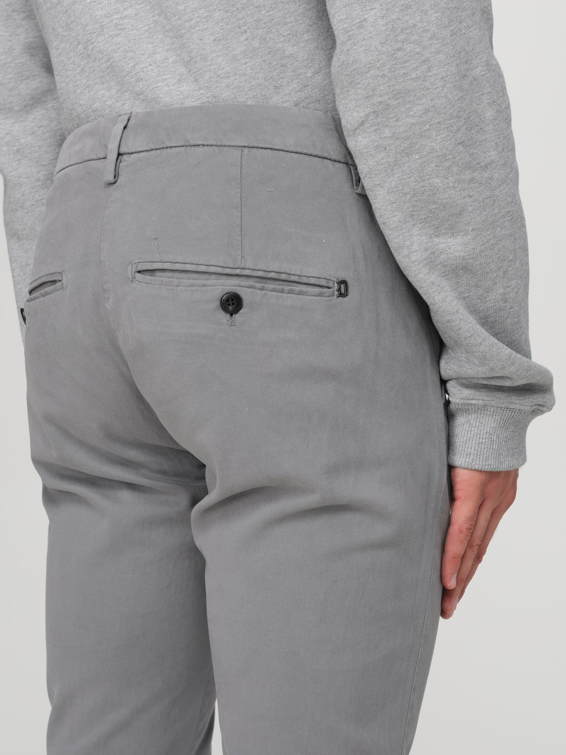 DONDUP PANTS: Pants men Dondup, Grey - Img 3